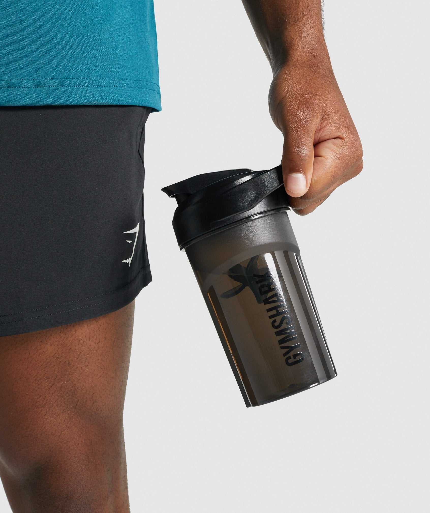 Gymshark 400ml Shaker Bottle Accessoires Zwart | YTPR54018