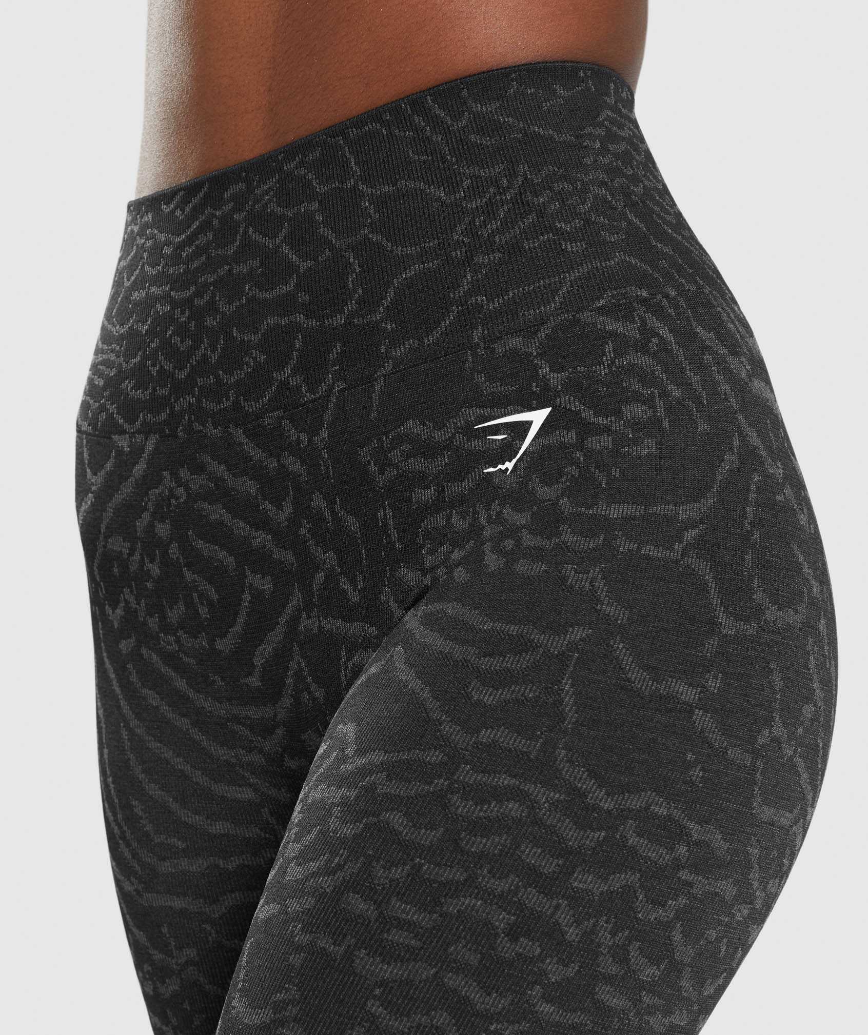 Gymshark Adapt Animal Seamless Leggings Zwart | BSCY90648