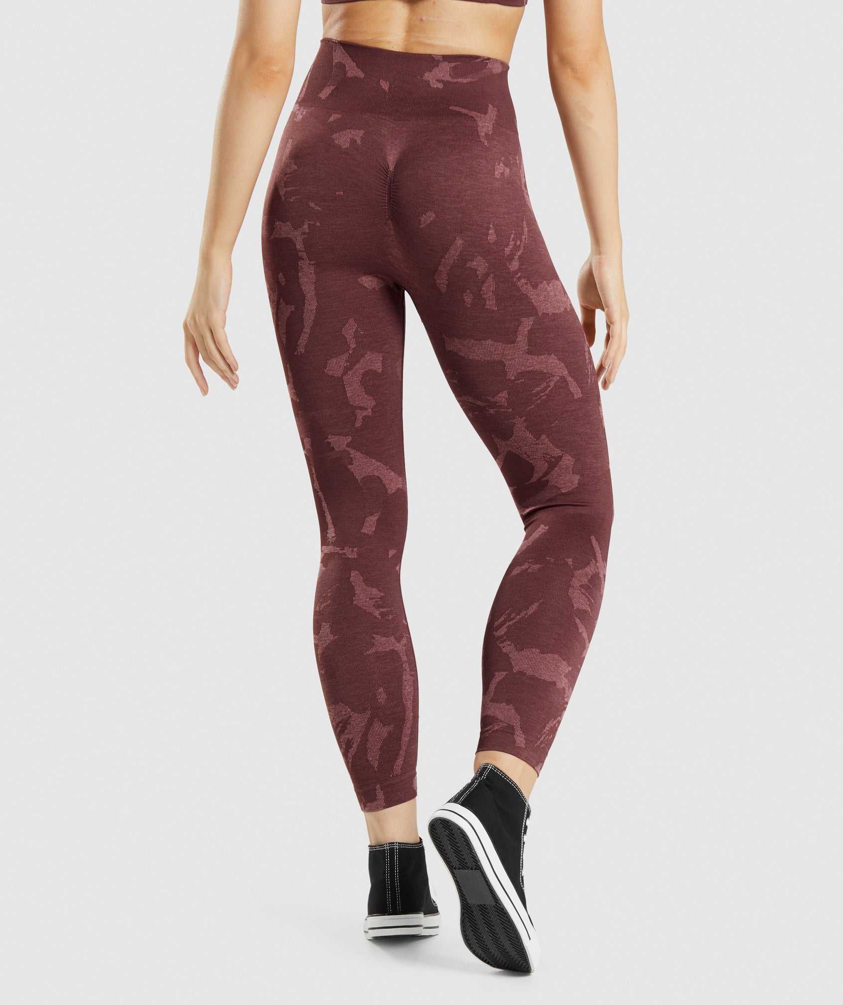 Gymshark Adapt Camo Seamless Leggings Roze Bruin | GCEQ36782