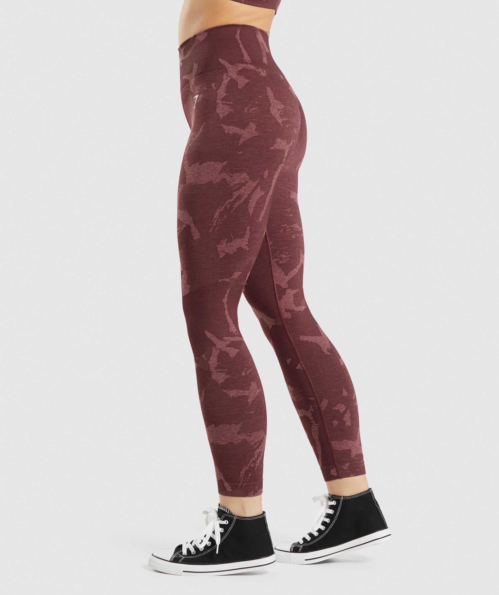 Gymshark Adapt Camo Seamless Leggings Roze Bruin | GCEQ36782