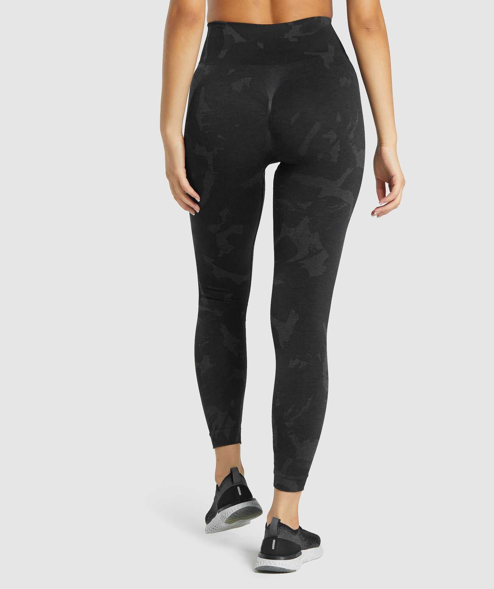 Gymshark Adapt Camo Seamless Leggings Zwart | LOSV20316