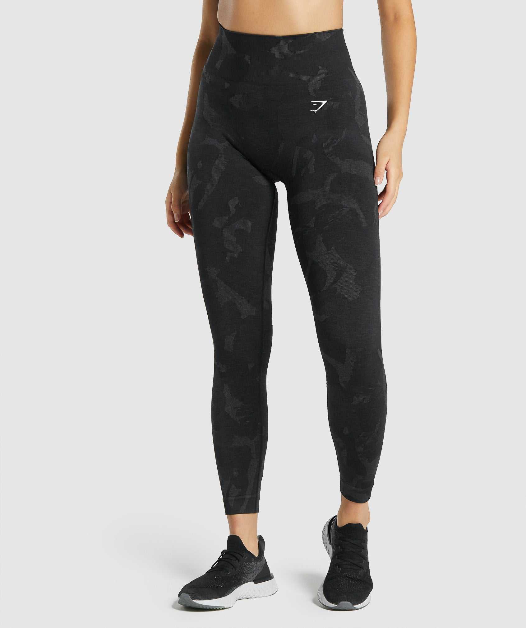 Gymshark Adapt Camo Seamless Leggings Zwart | LOSV20316