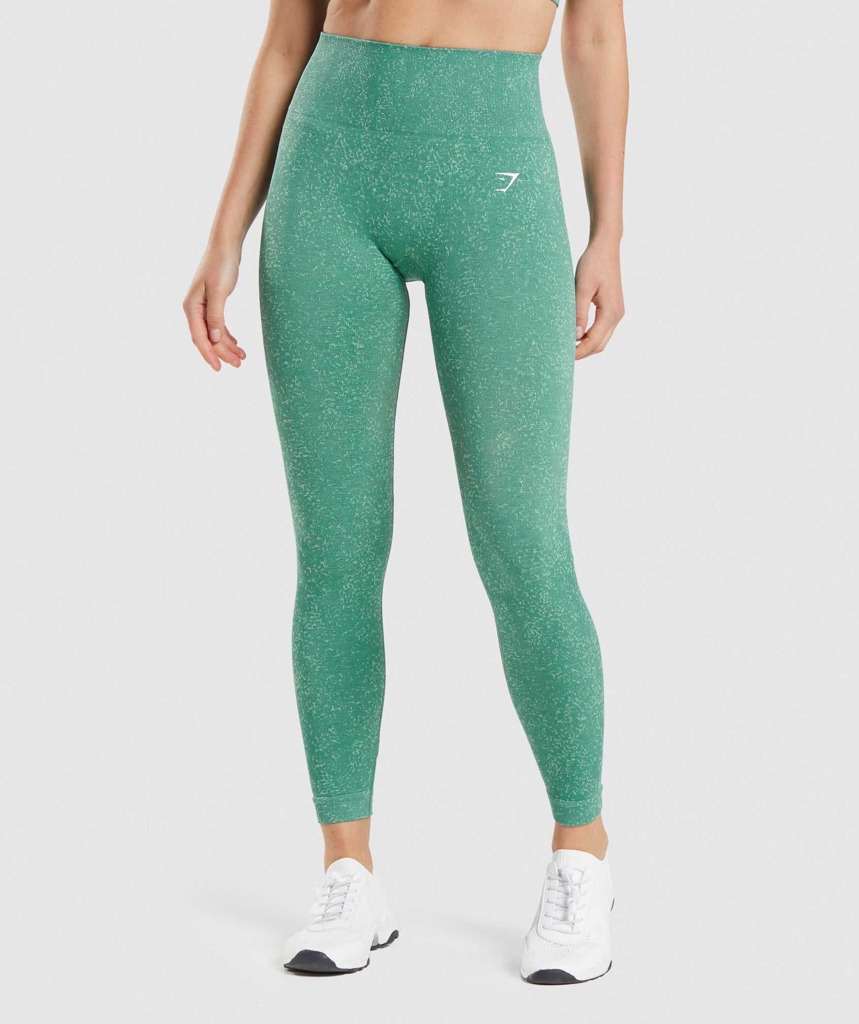 Gymshark Adapt Fleck Seamless Leggings Groen | DGJE07159