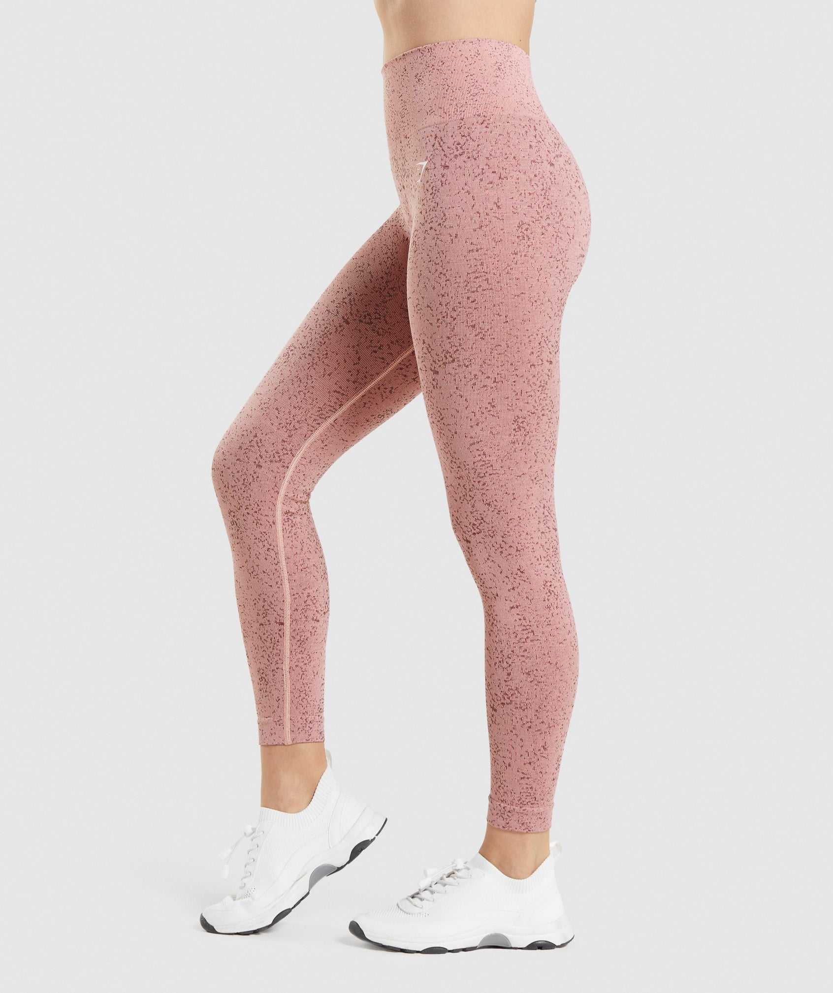 Gymshark Adapt Fleck Seamless Leggings Roze | ISCT57680