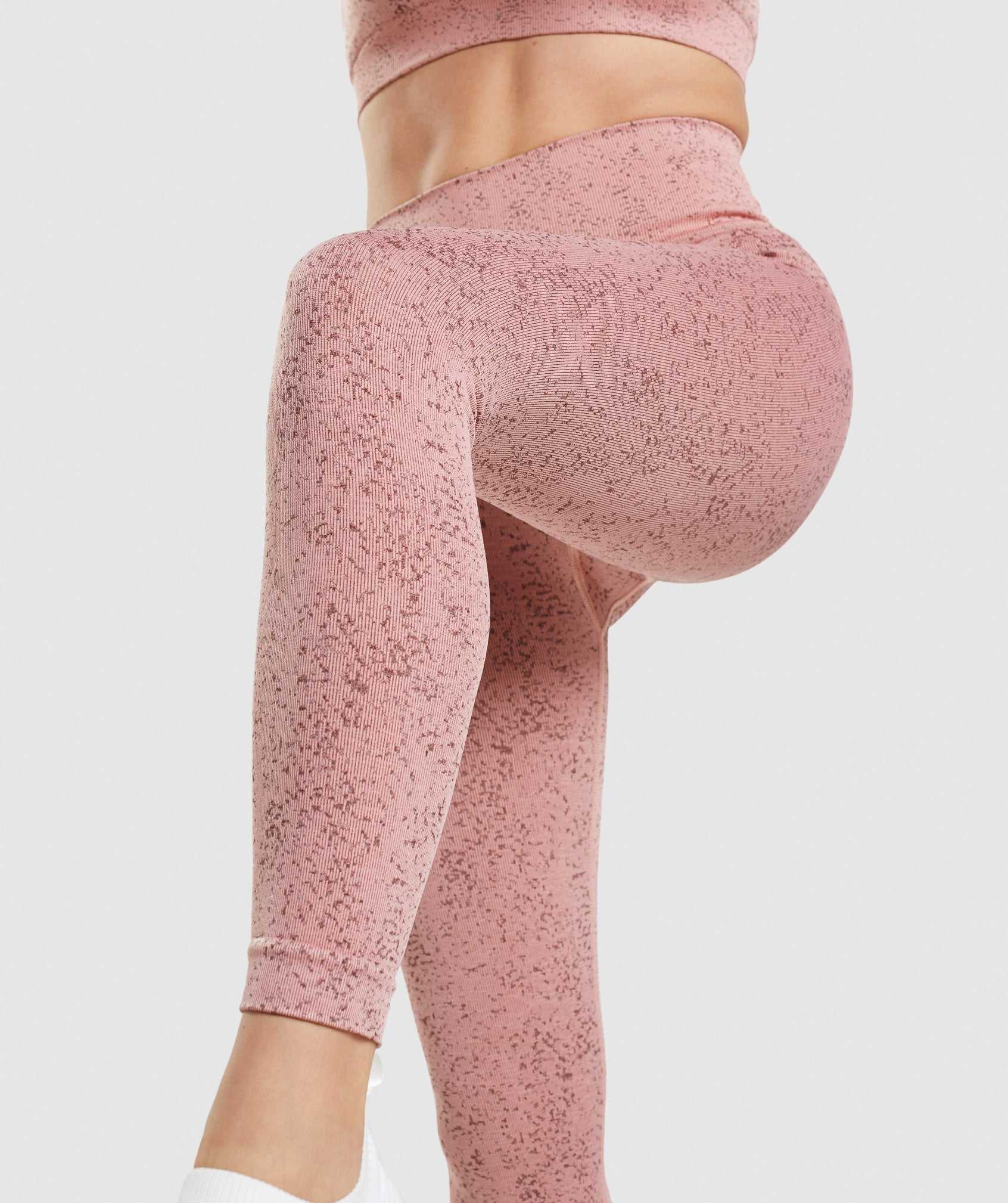 Gymshark Adapt Fleck Seamless Leggings Roze | ISCT57680