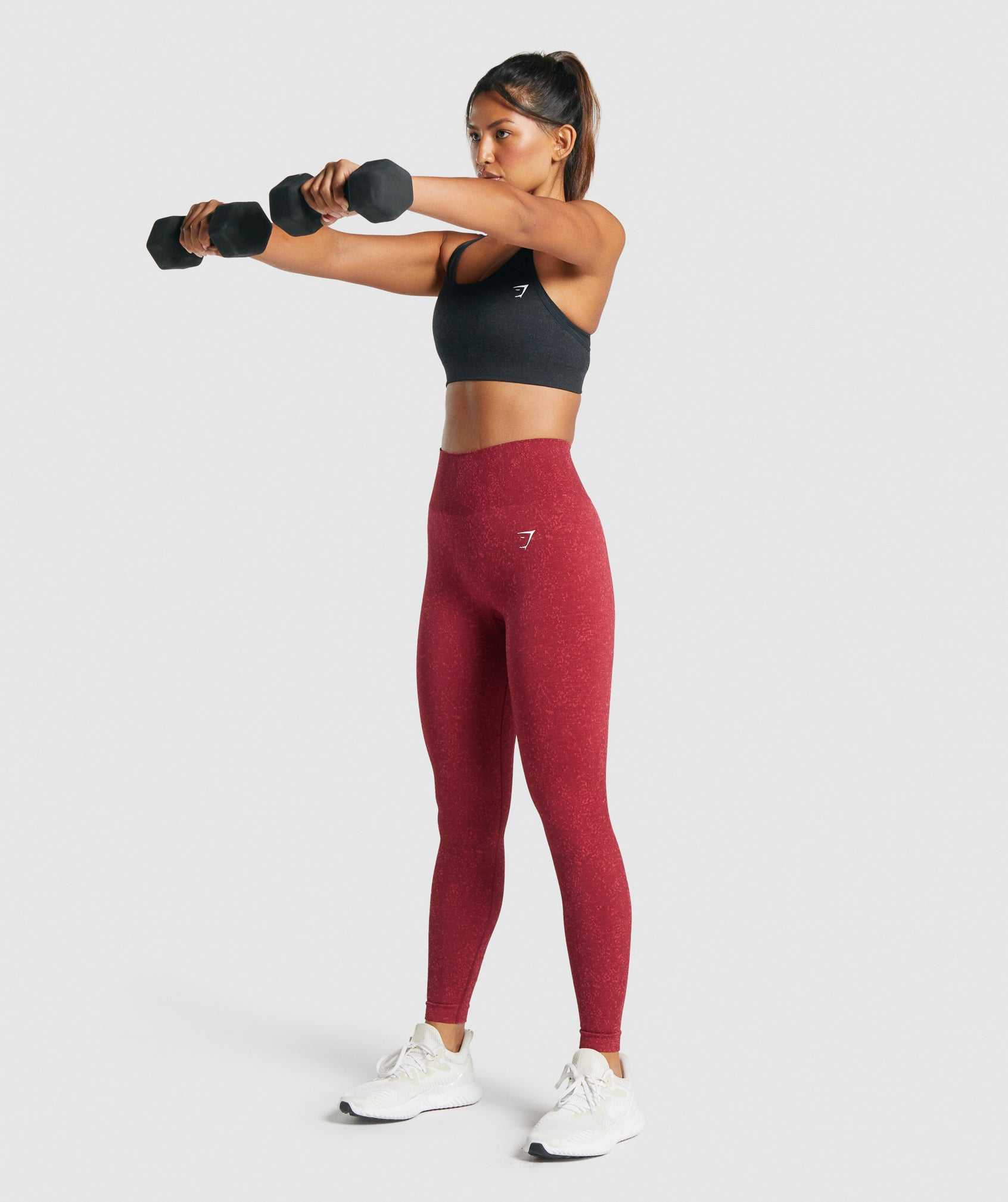 Gymshark Adapt Fleck Seamless Sport Bh Zwart | VUTI89405