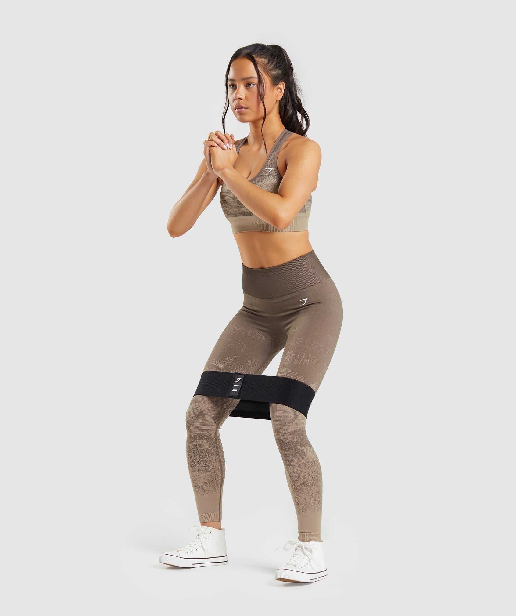 Gymshark Adapt Ombre Seamless Leggings Bruin | WDGO37985