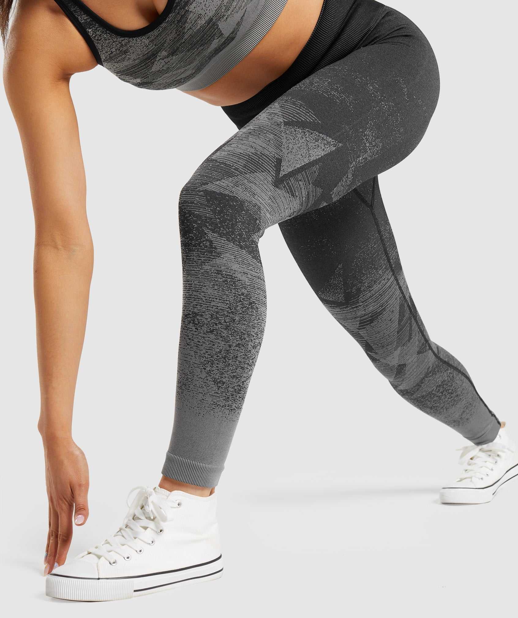 Gymshark Adapt Ombre Seamless Leggings Zwart | MGTD09812