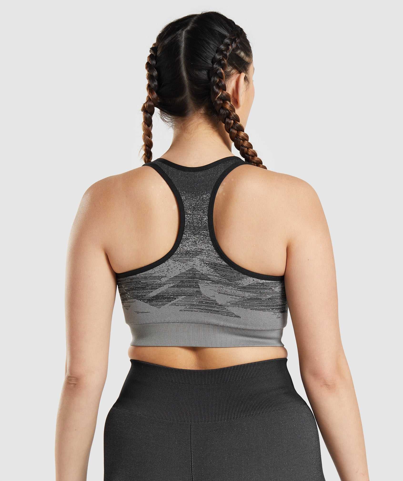 Gymshark Adapt Ombre Seamless Sport Bh Zwart | UXHJ12436