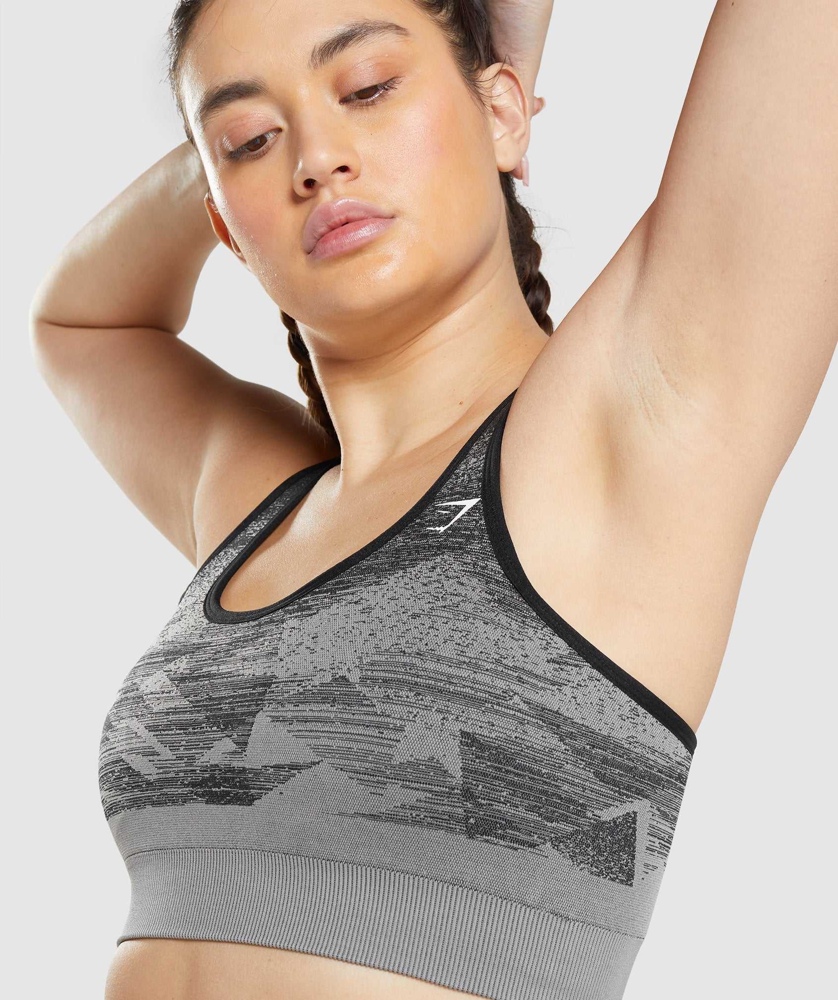 Gymshark Adapt Ombre Seamless Sport Bh Zwart | UXHJ12436