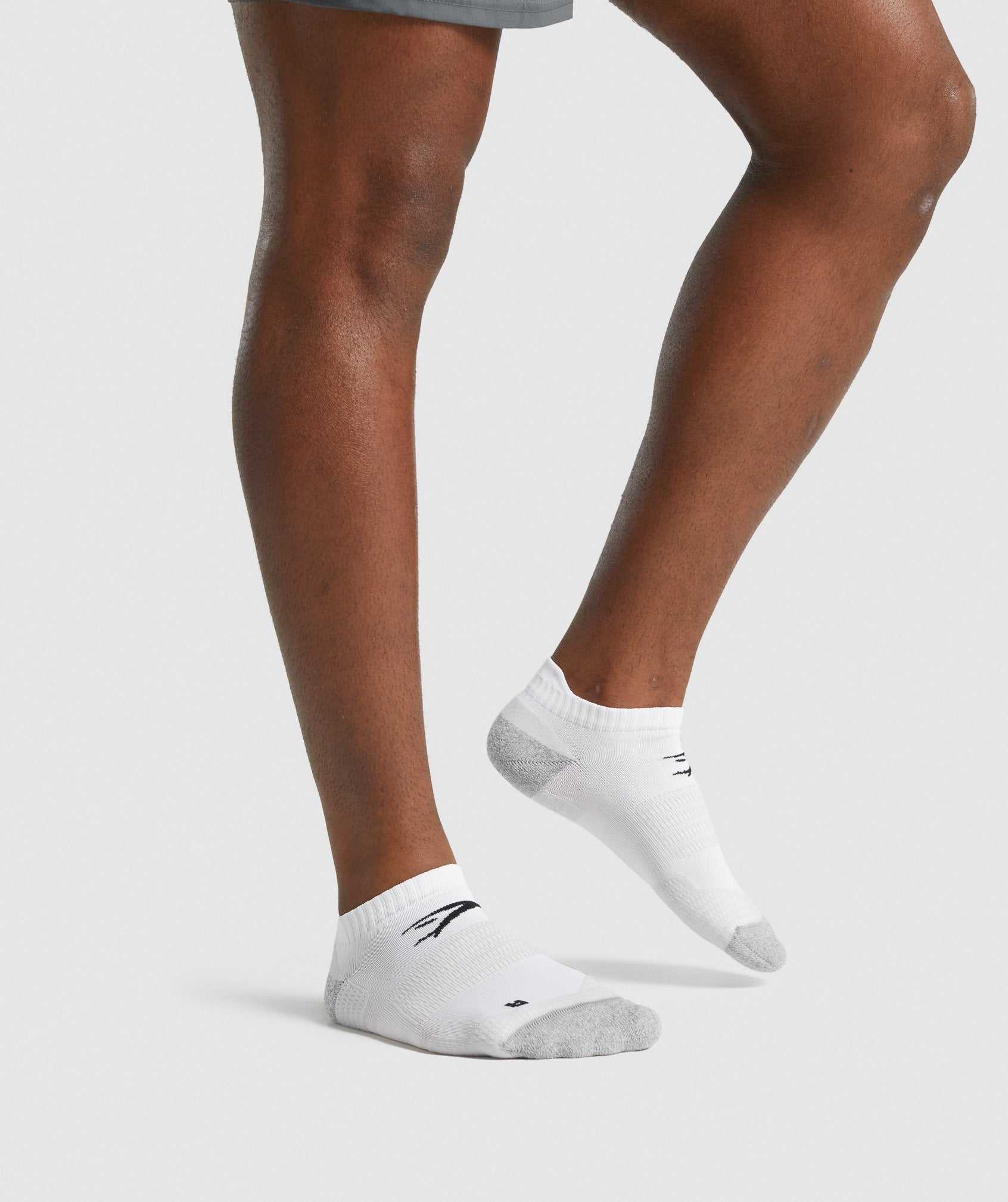 Gymshark Ankle Performance Socks Accessoires Wit | PLYJ18597