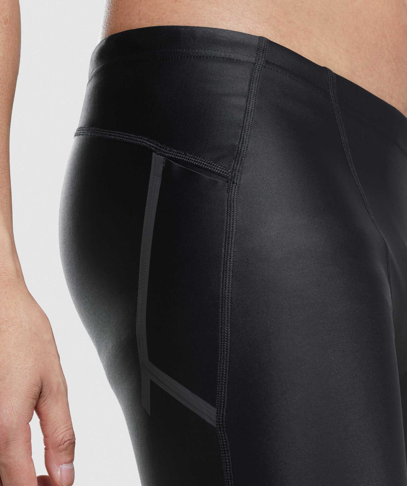 Gymshark Apex Multi Korte Broek Zwart | WIRJ61239