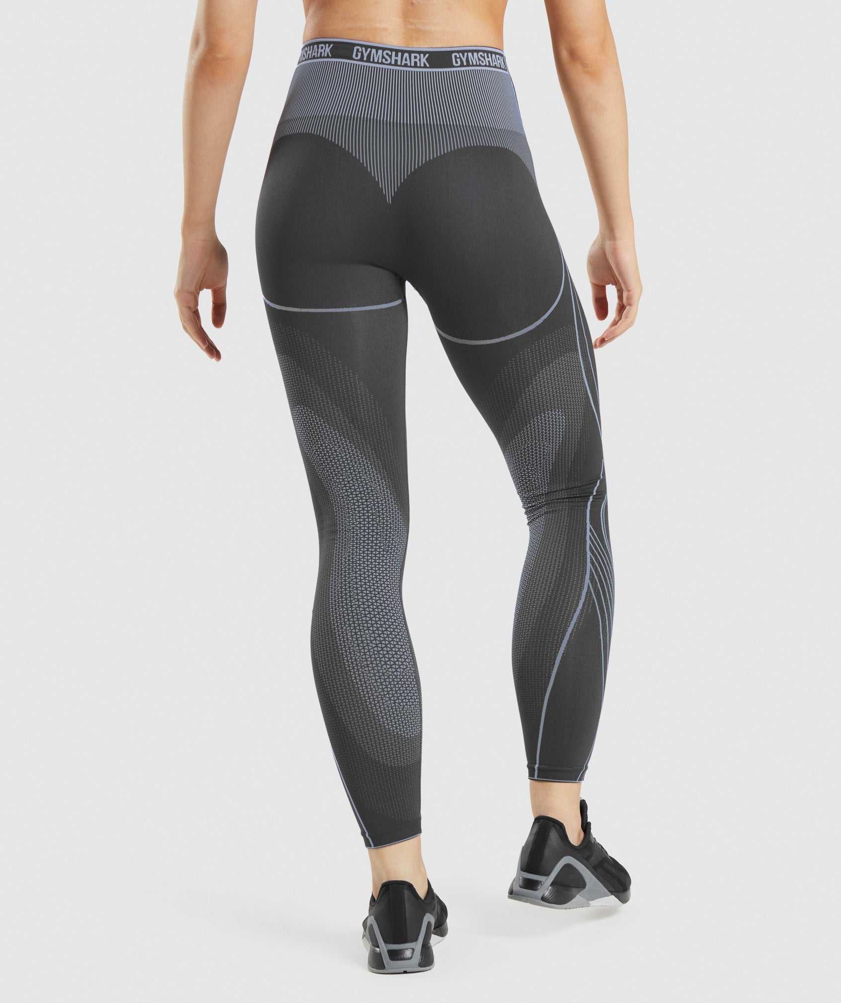 Gymshark Apex Seamless High Rise Leggings Zwart Grijs Lavendel Blauw | GNPB71450