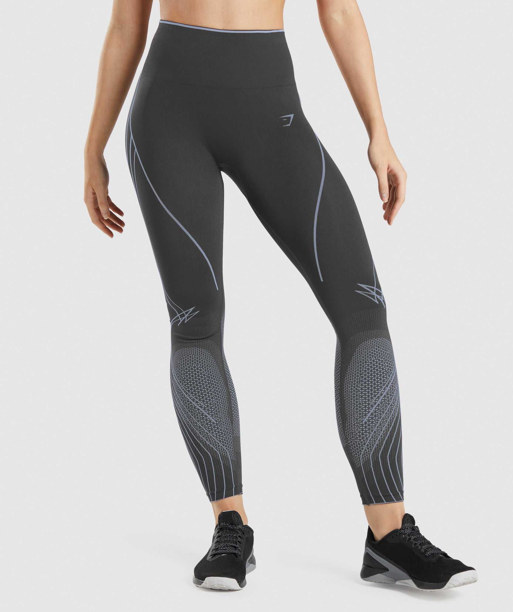 Gymshark Apex Seamless High Rise Leggings Zwart Grijs Lavendel Blauw | GNPB71450