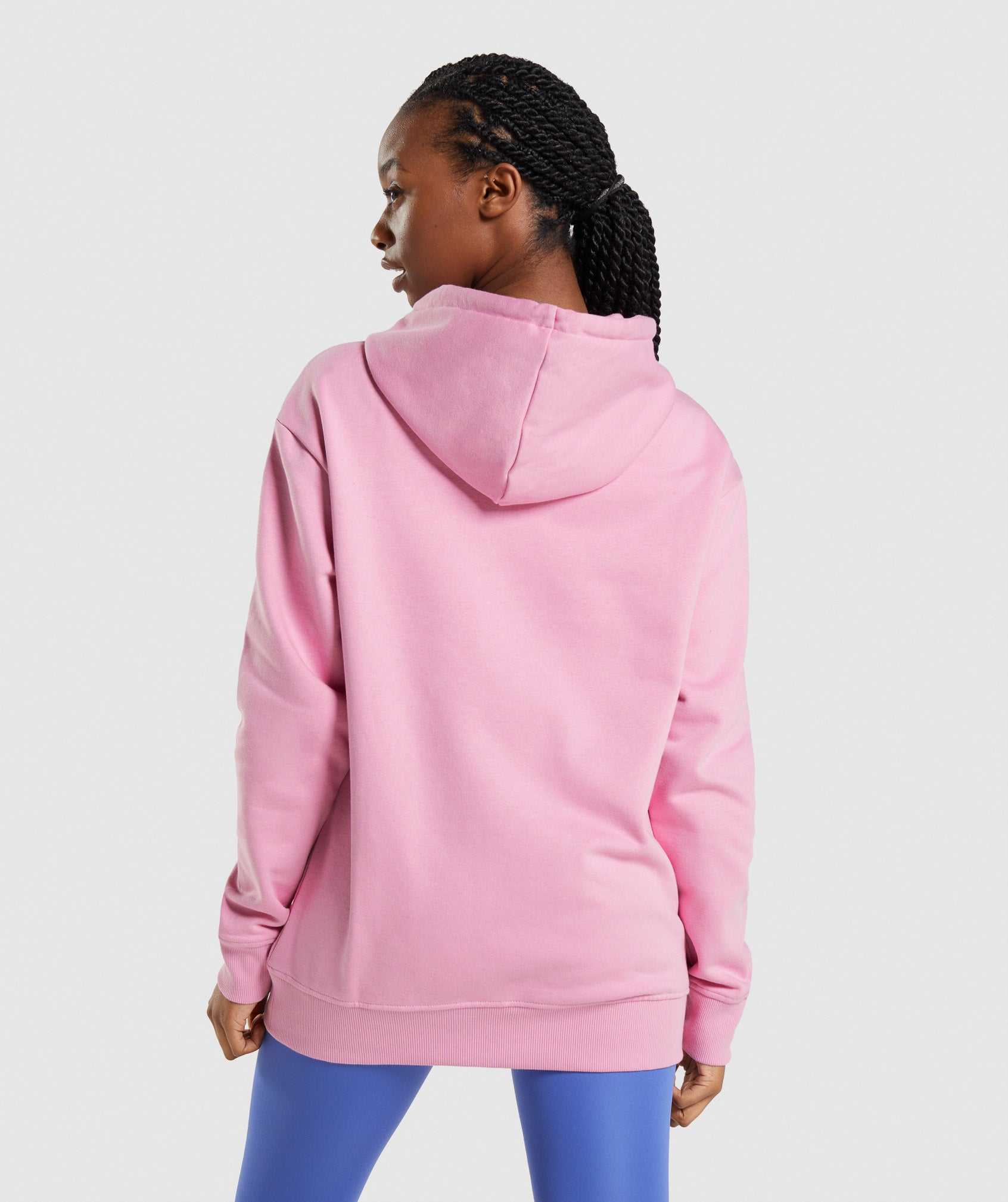 Gymshark Apollo Oversized Pullover Roze | SOMZ61572