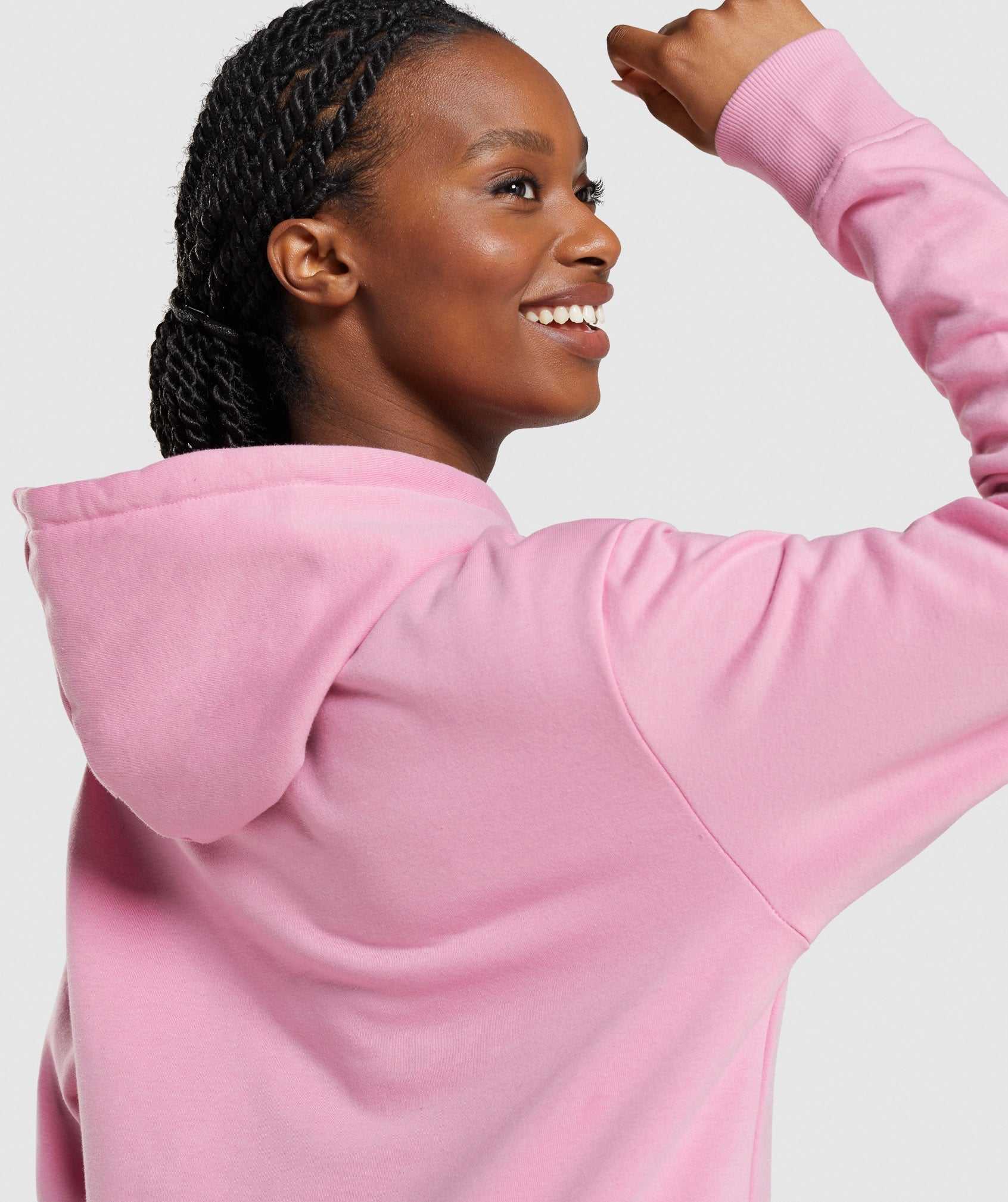 Gymshark Apollo Oversized Pullover Roze | SOMZ61572