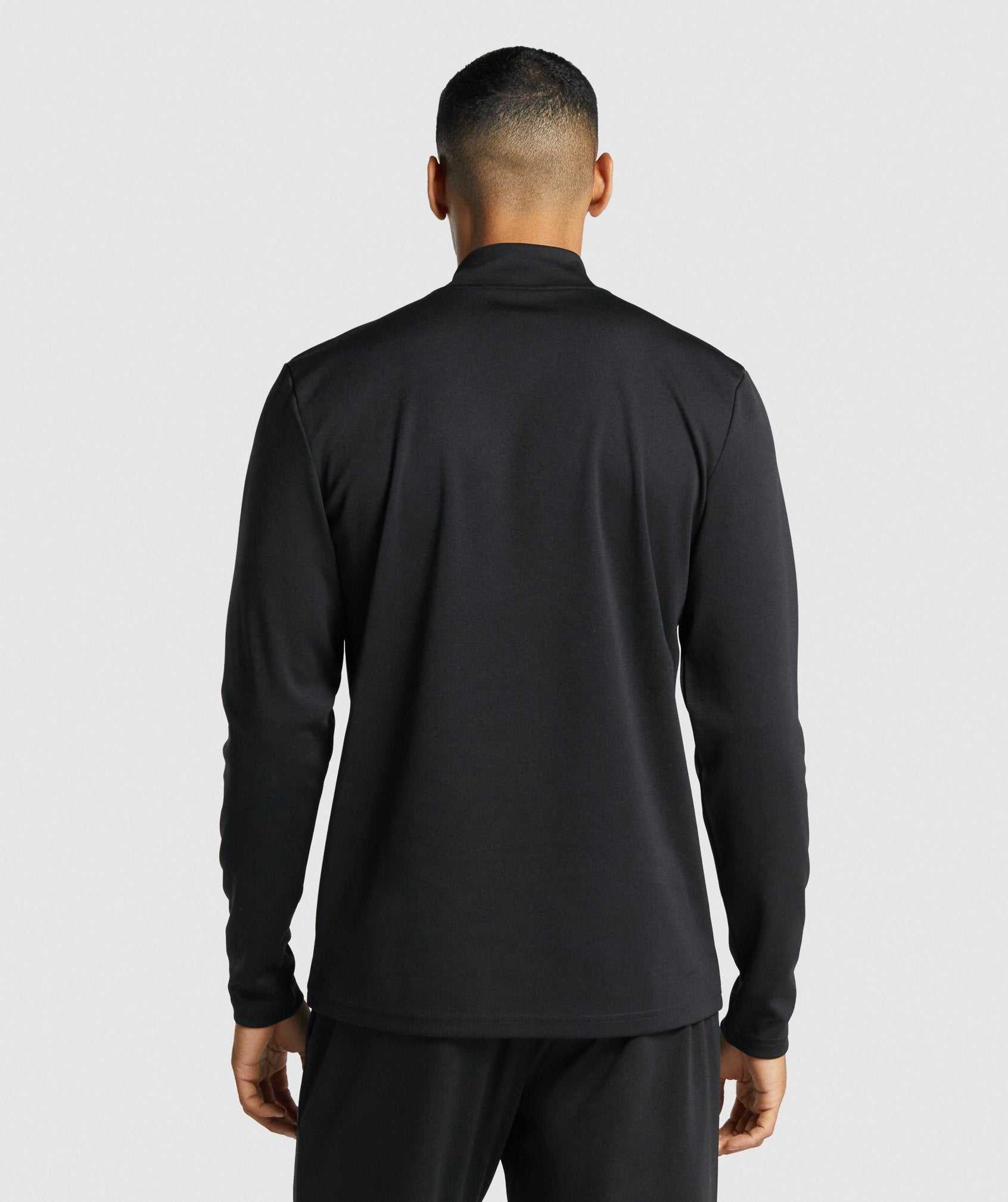 Gymshark Arrival 1/4 Zip Pullover Zwart | DQOJ14635