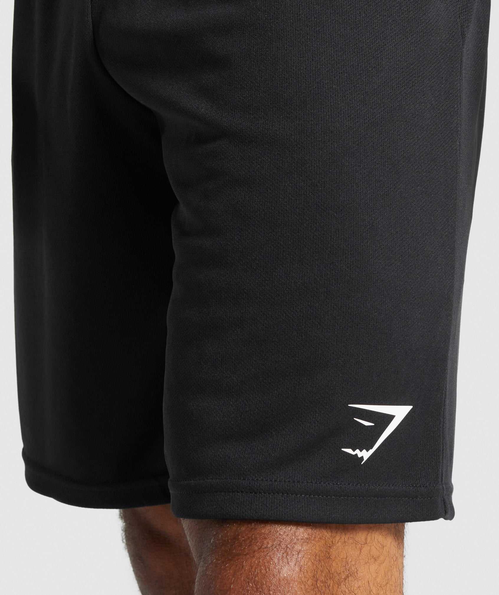 Gymshark Arrival Gebreid Korte Broek Zwart | PLQR80924