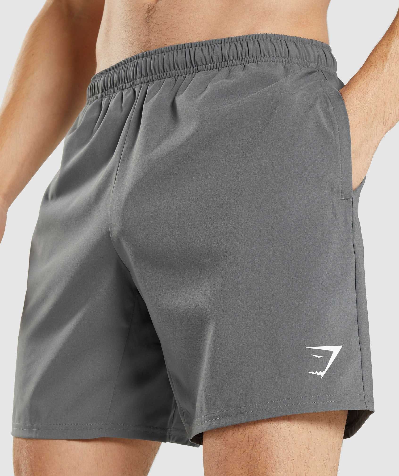 Gymshark Arrival Korte Broek Grijs | TWAU92368