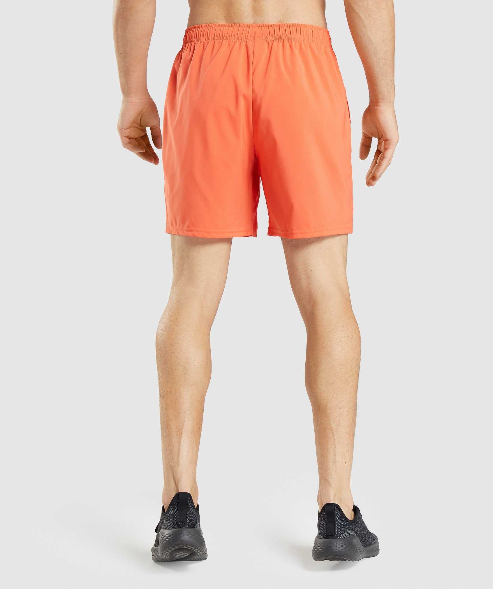 Gymshark Arrival Korte Broek Oranje | BLNX74231