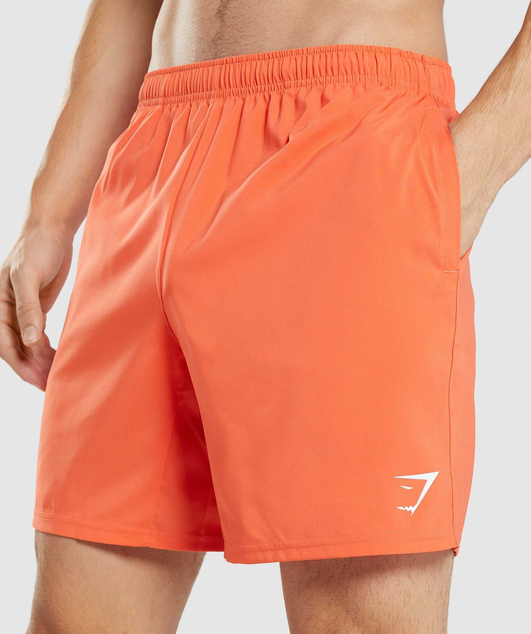 Gymshark Arrival Korte Broek Oranje | BLNX74231