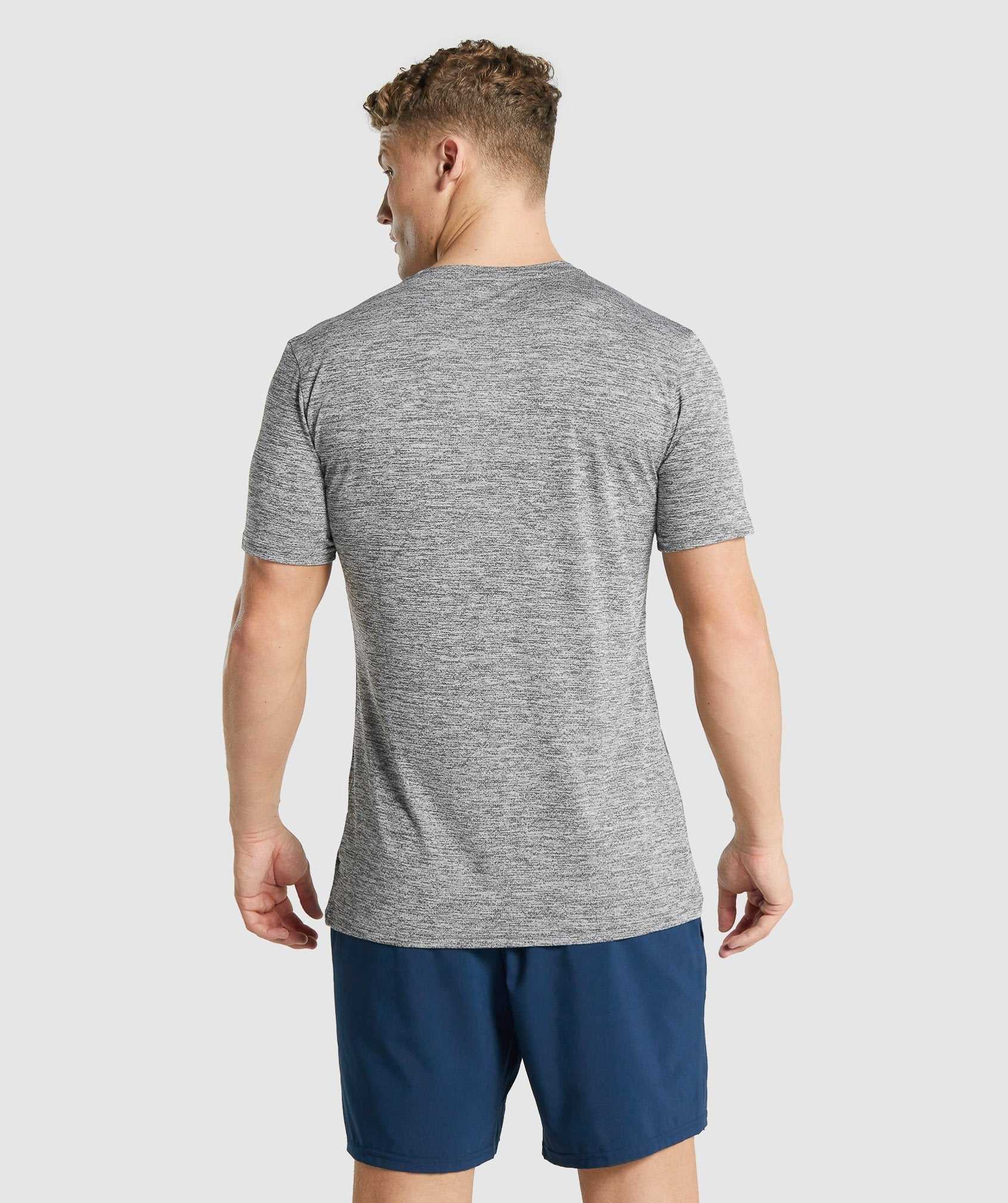 Gymshark Arrival Marl T-shirts Grijs | CIBL35487