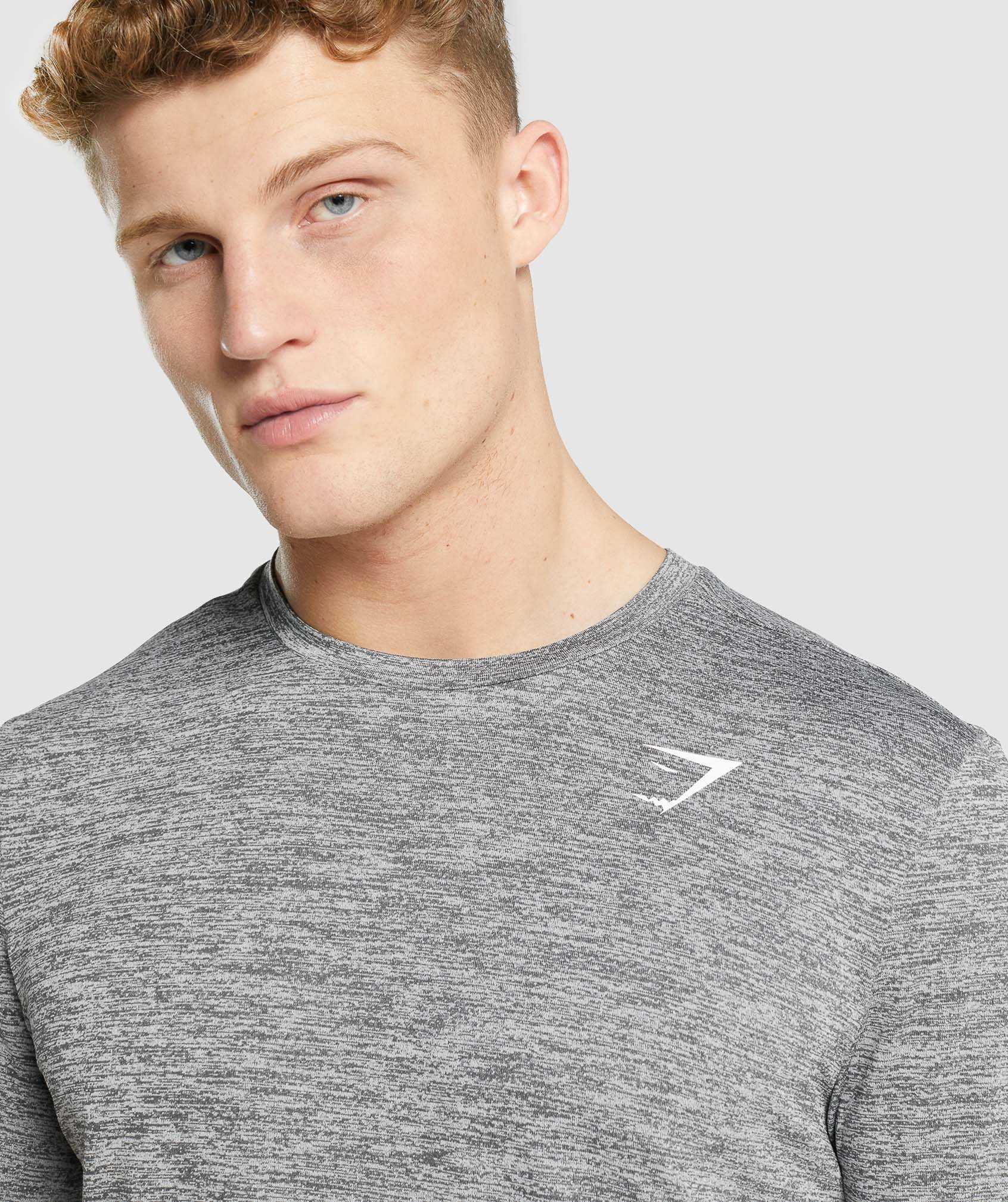 Gymshark Arrival Marl T-shirts Grijs | CIBL35487