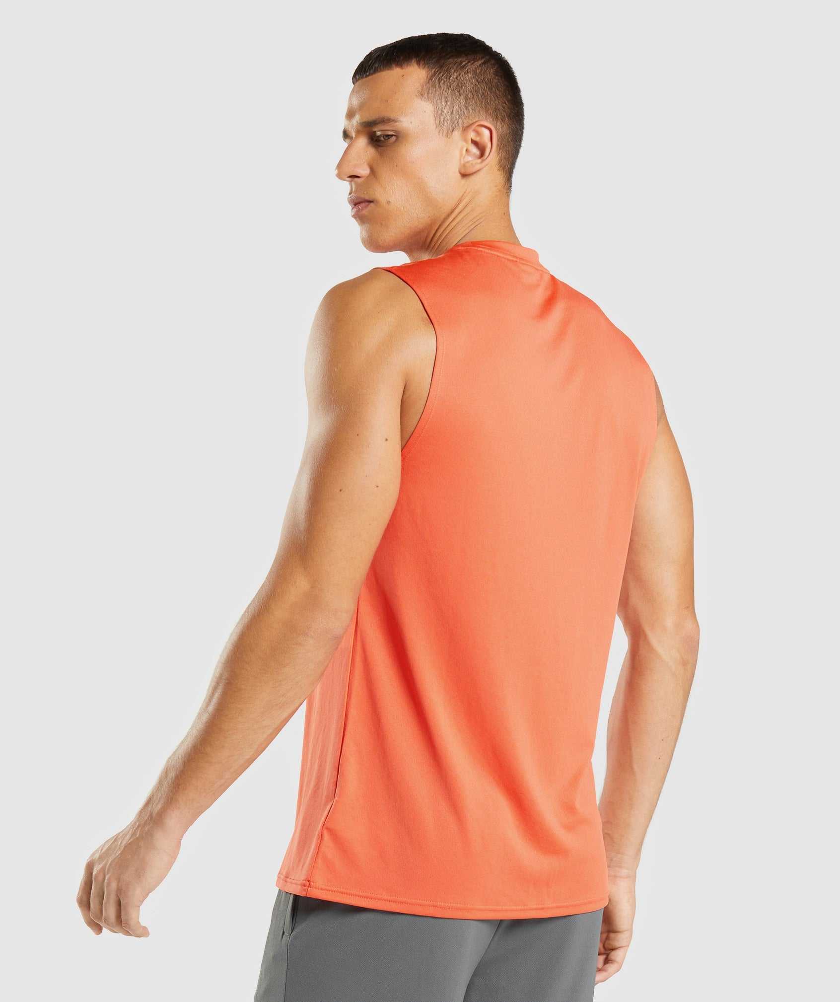 Gymshark Arrival Mouwloos Tanktop Oranje | ZOHI62503