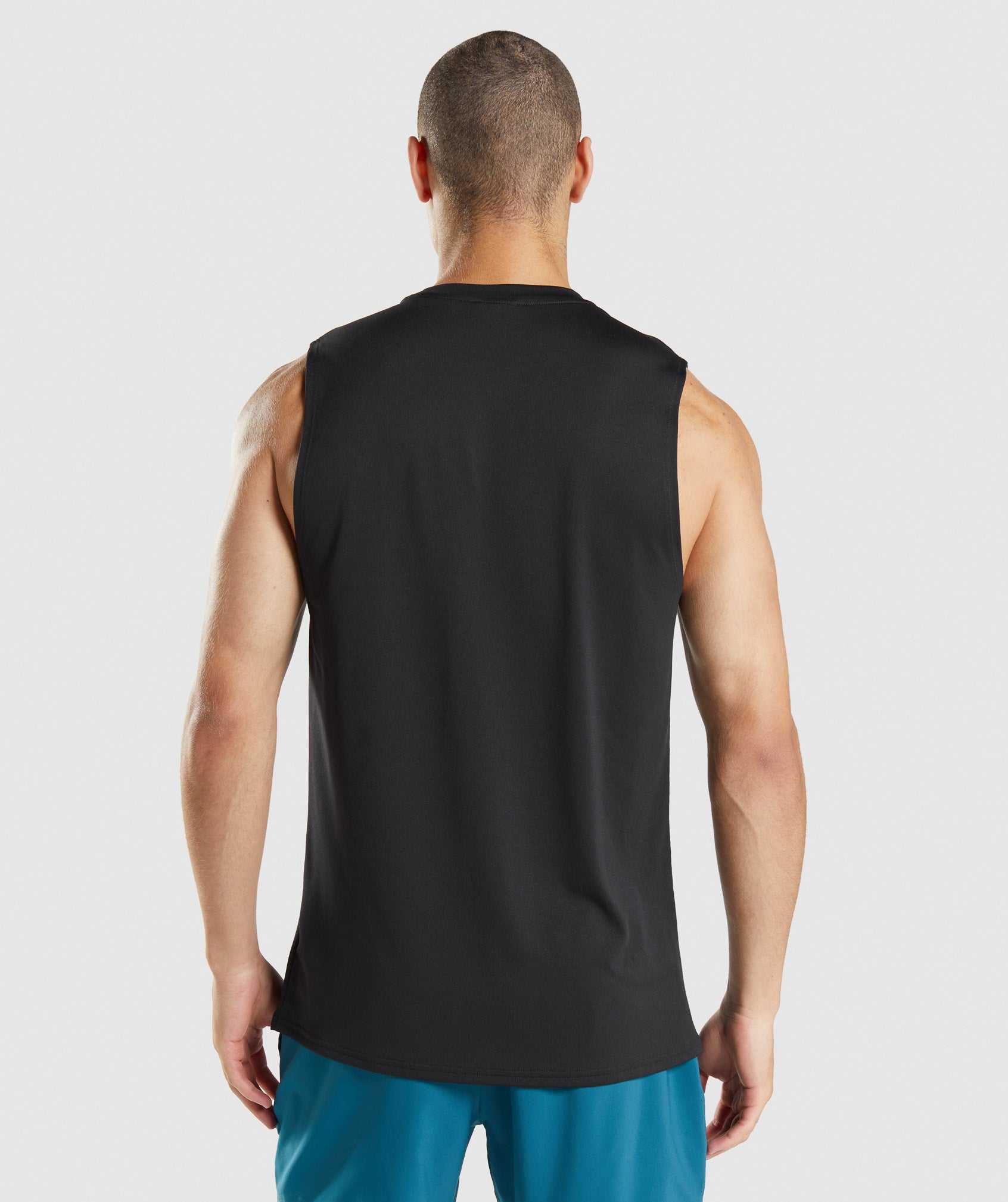 Gymshark Arrival Mouwloos Tanktop Zwart | XEGW65081