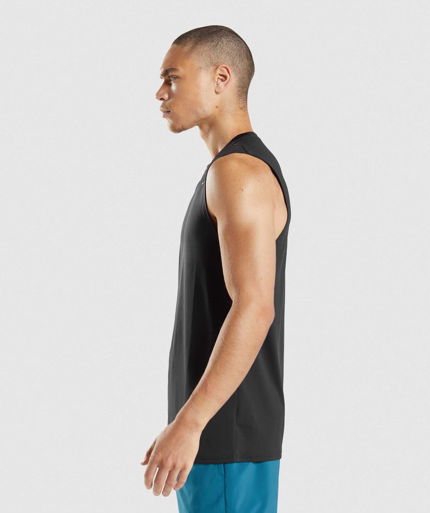 Gymshark Arrival Mouwloos Tanktop Zwart | XEGW65081