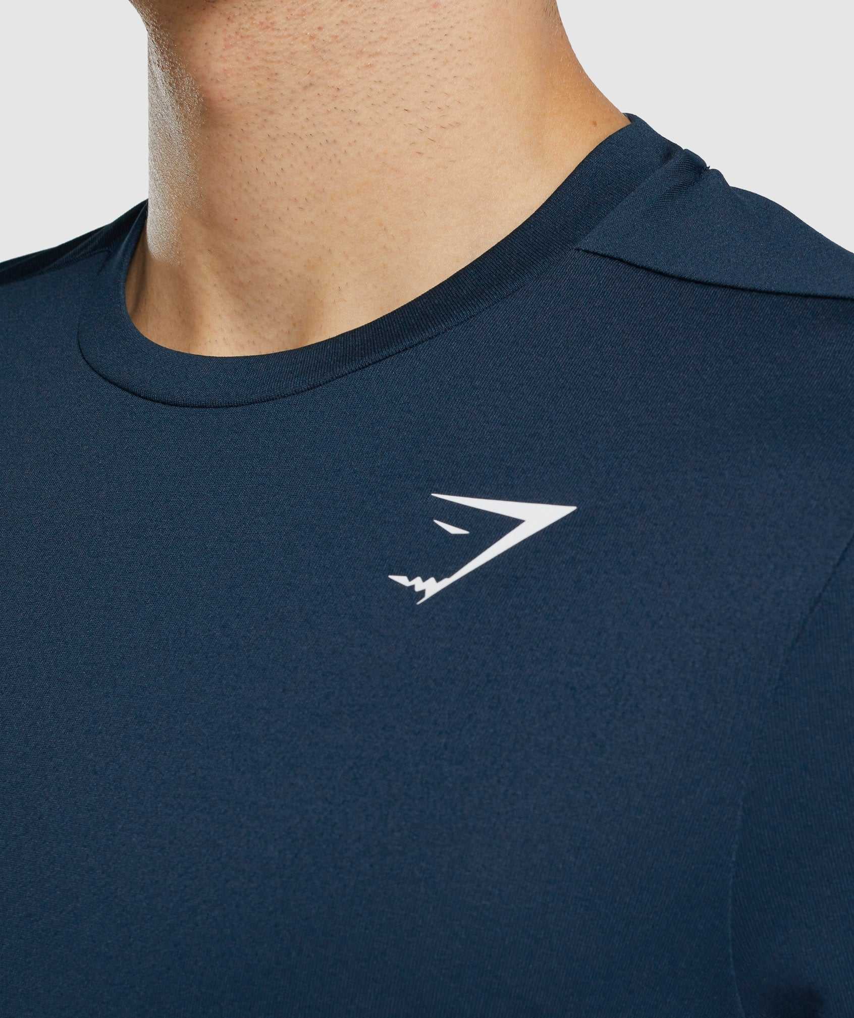 Gymshark Arrival Regular Fit T-shirts Donkerblauw | DBRX27914