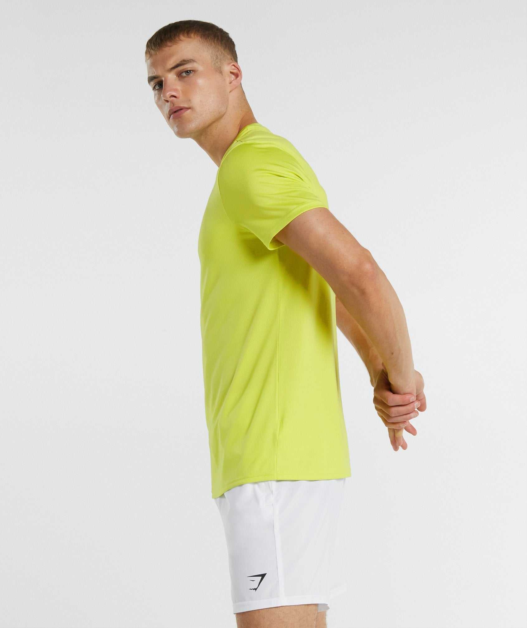 Gymshark Arrival Regular Fit T-shirts Geel | MYIN49630