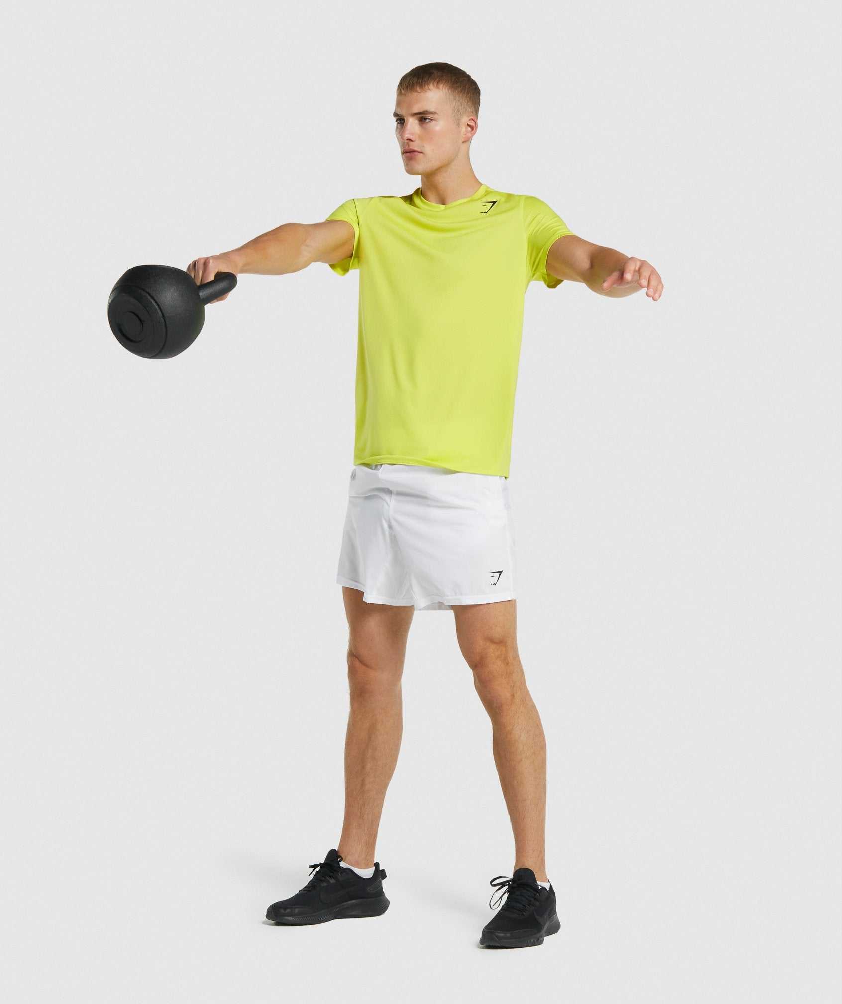 Gymshark Arrival Regular Fit T-shirts Geel | MYIN49630