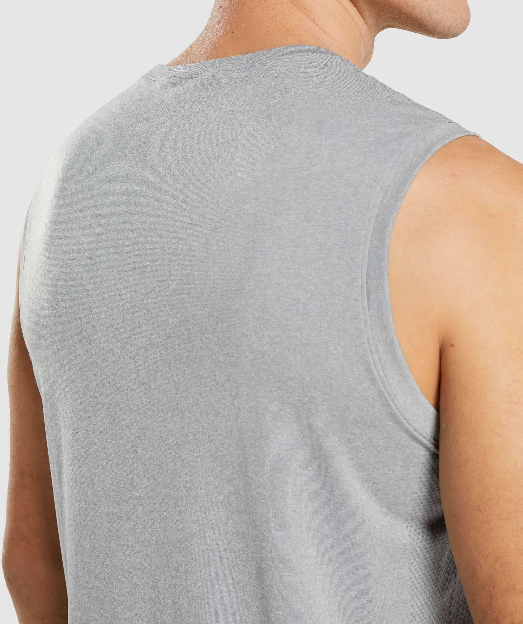 Gymshark Arrival Seamless Tanktop Grijs | WVXQ80645