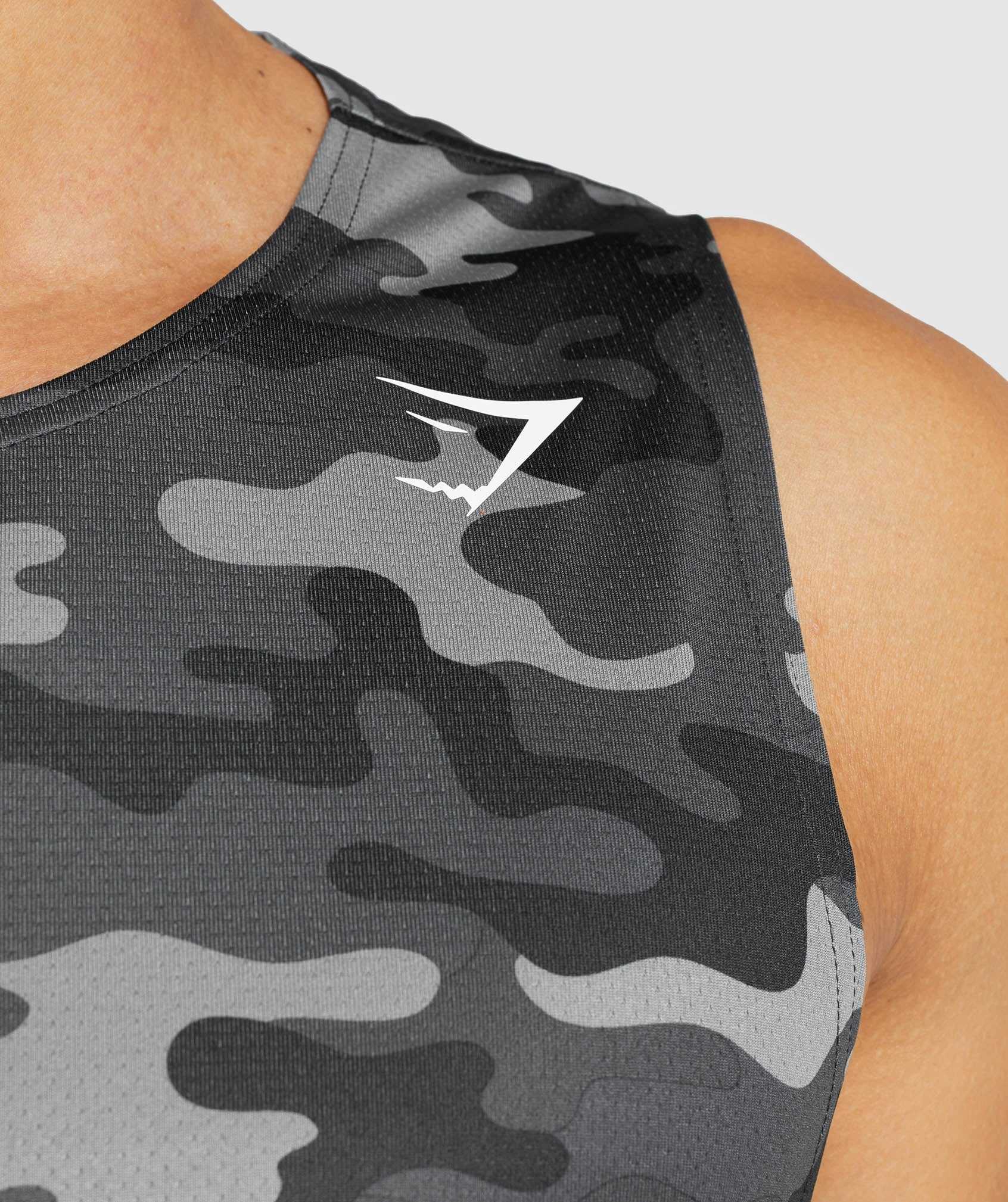 Gymshark Arrival Tanktop Grijs | HSJI10384