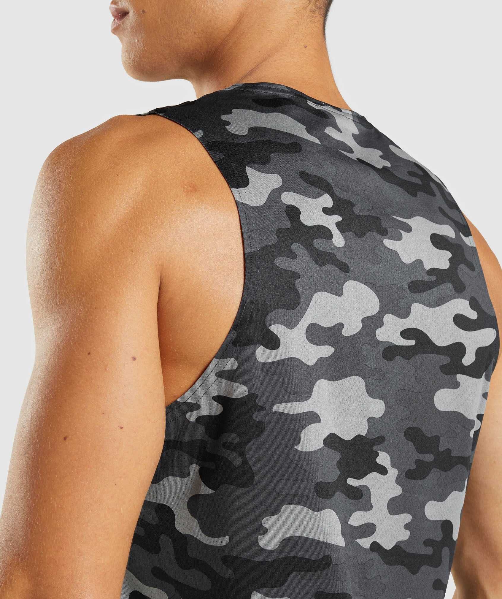 Gymshark Arrival Tanktop Grijs | HSJI10384