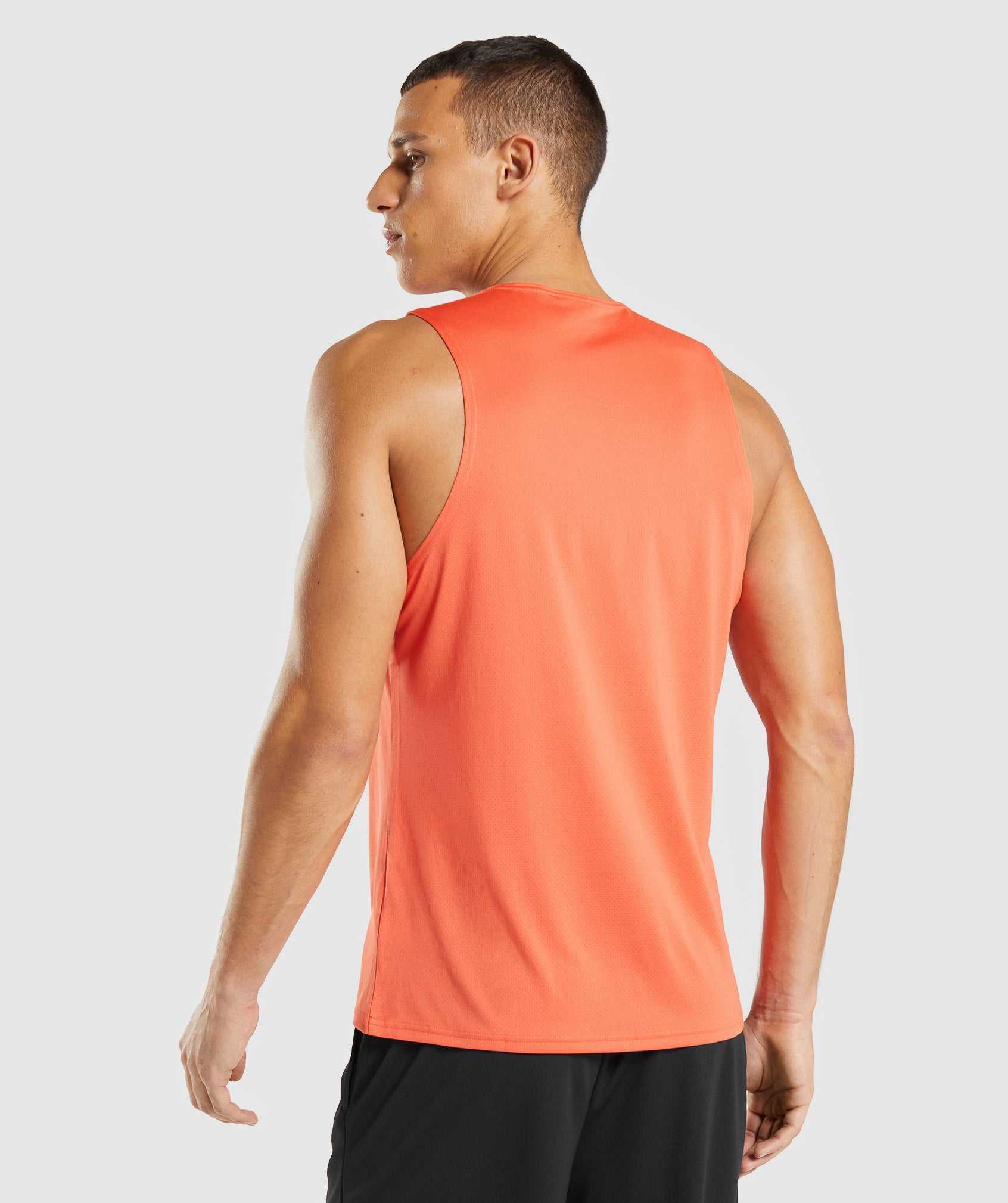 Gymshark Arrival Tanktop Oranje | FUKX87942