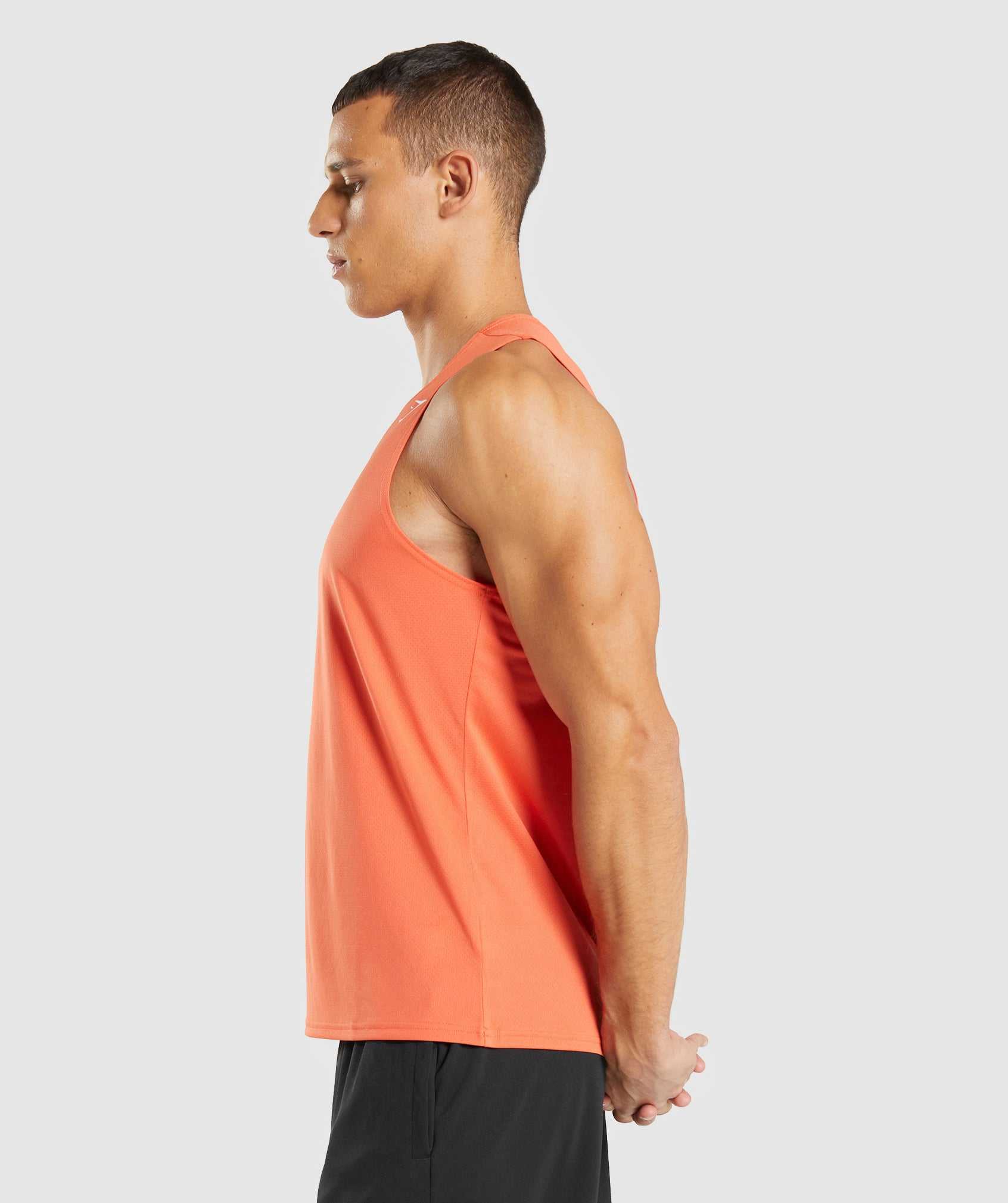 Gymshark Arrival Tanktop Oranje | FUKX87942