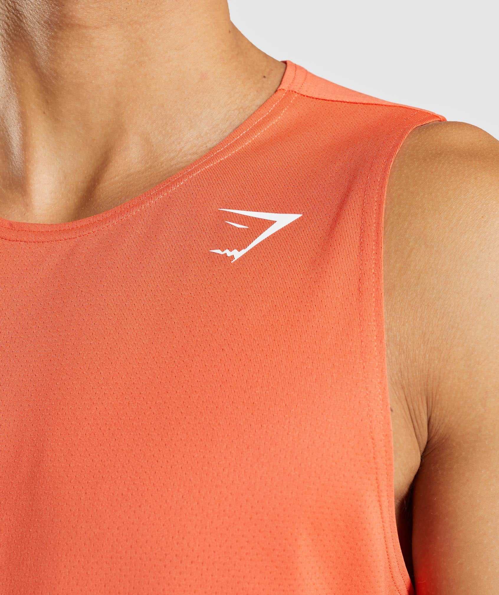 Gymshark Arrival Tanktop Oranje | FUKX87942