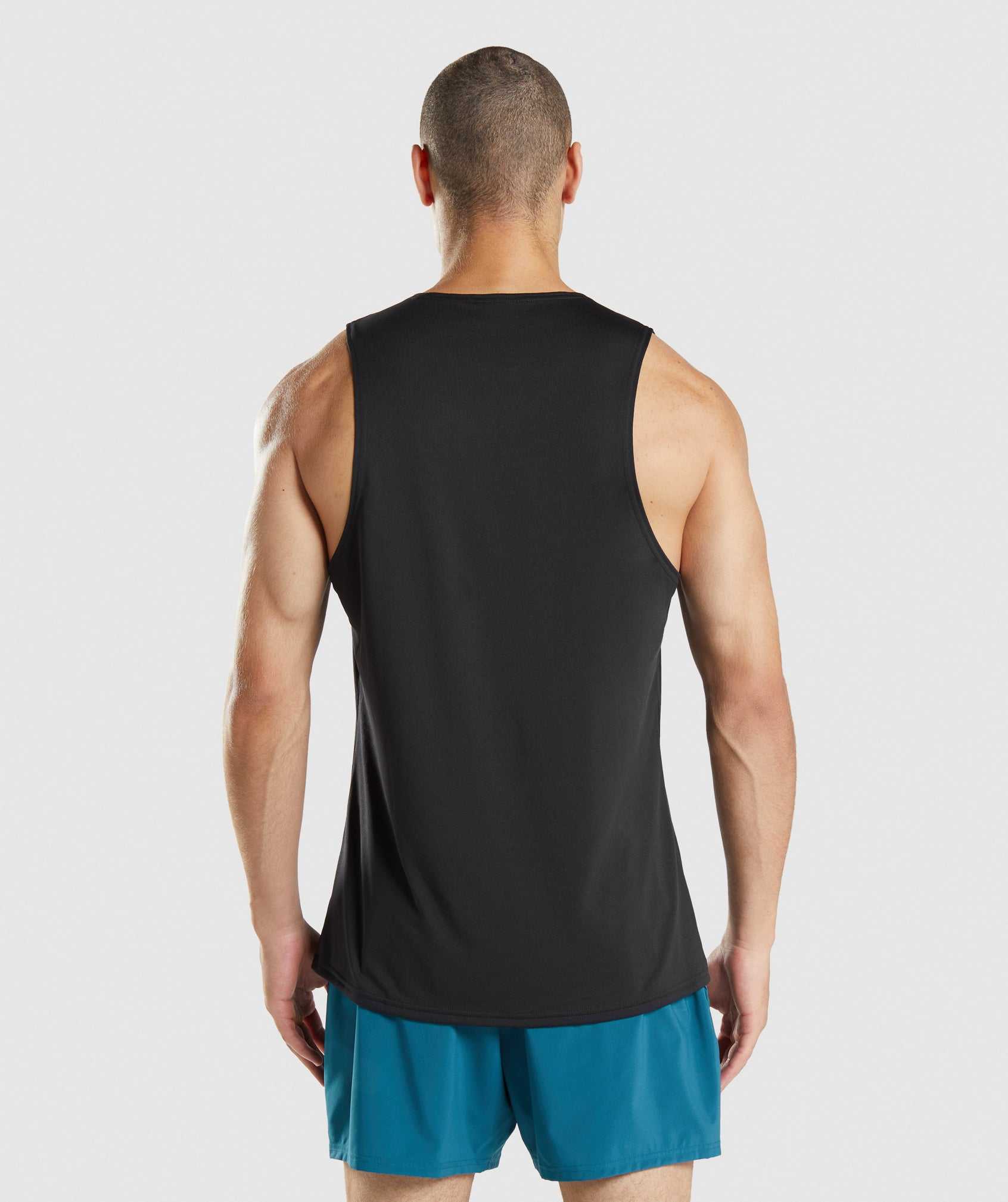 Gymshark Arrival Tanktop Zwart | TMFV30916