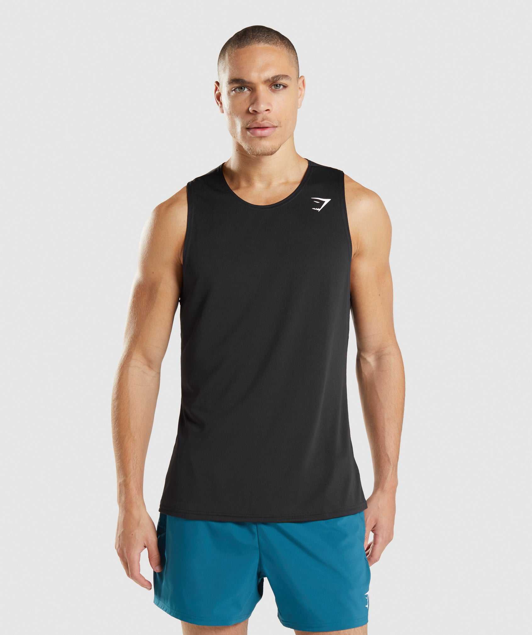 Gymshark Arrival Tanktop Zwart | TMFV30916