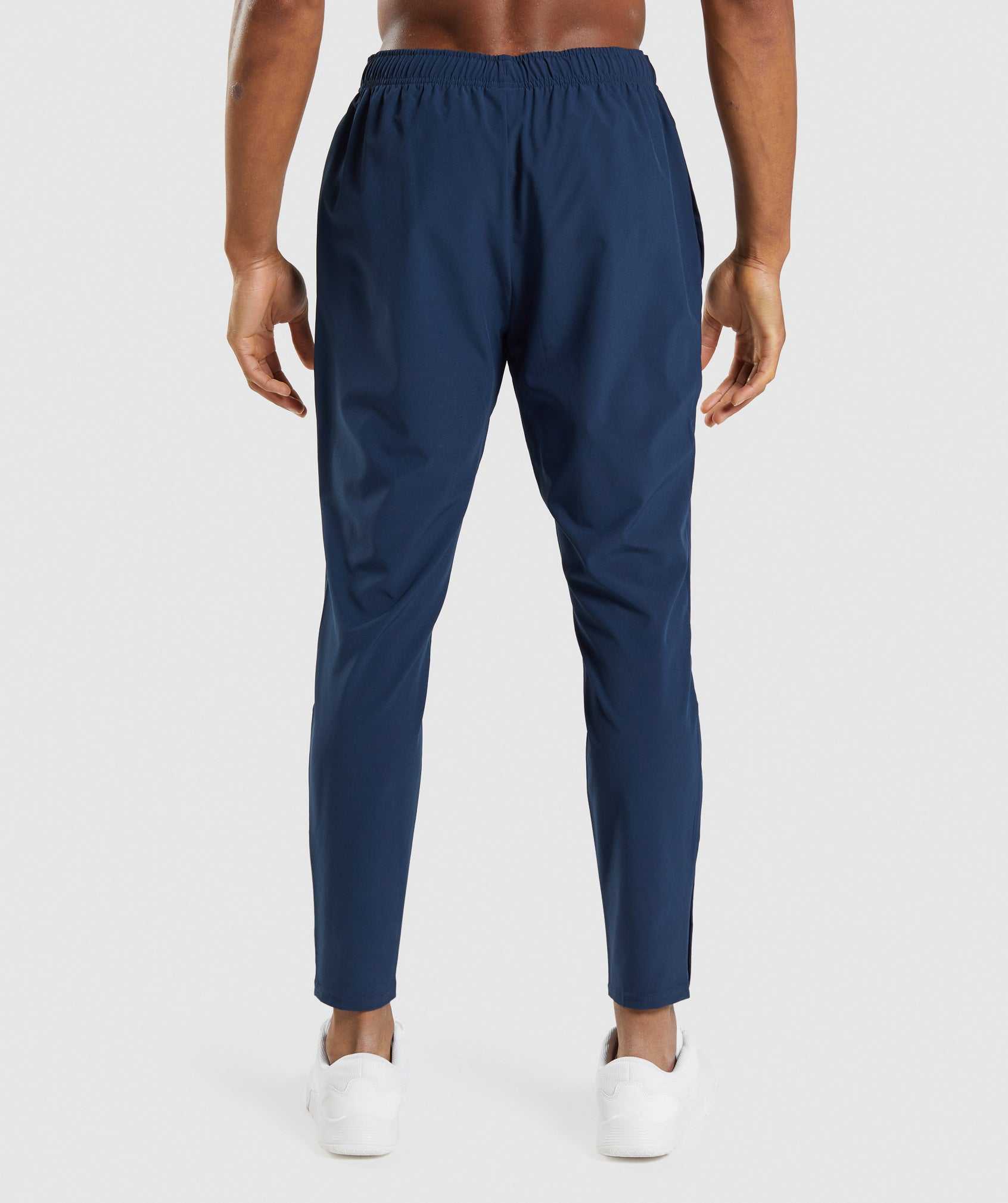 Gymshark Arrival Woven Joggingbroeken Donkerblauw | QTGD43708