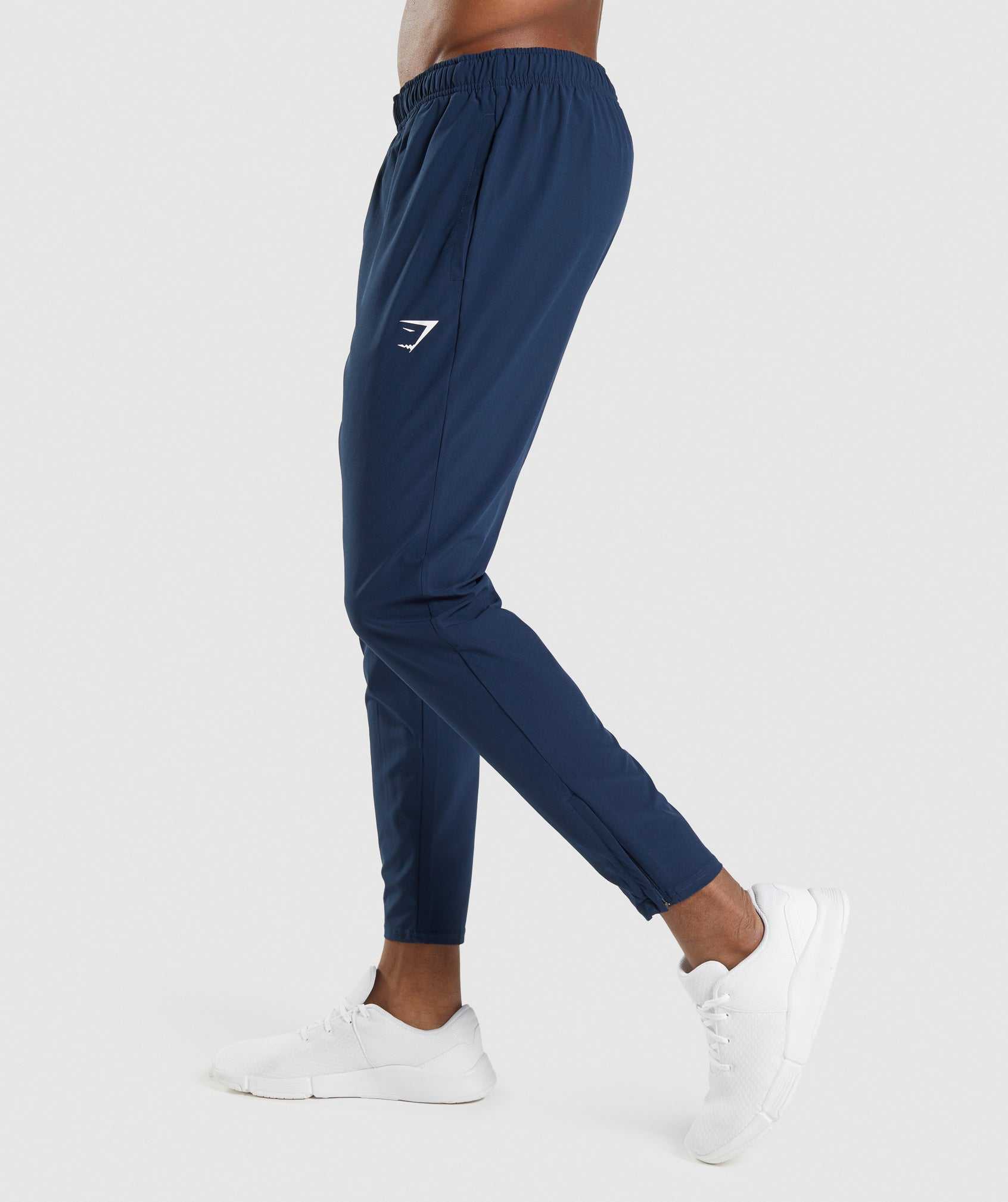 Gymshark Arrival Woven Joggingbroeken Donkerblauw | QTGD43708