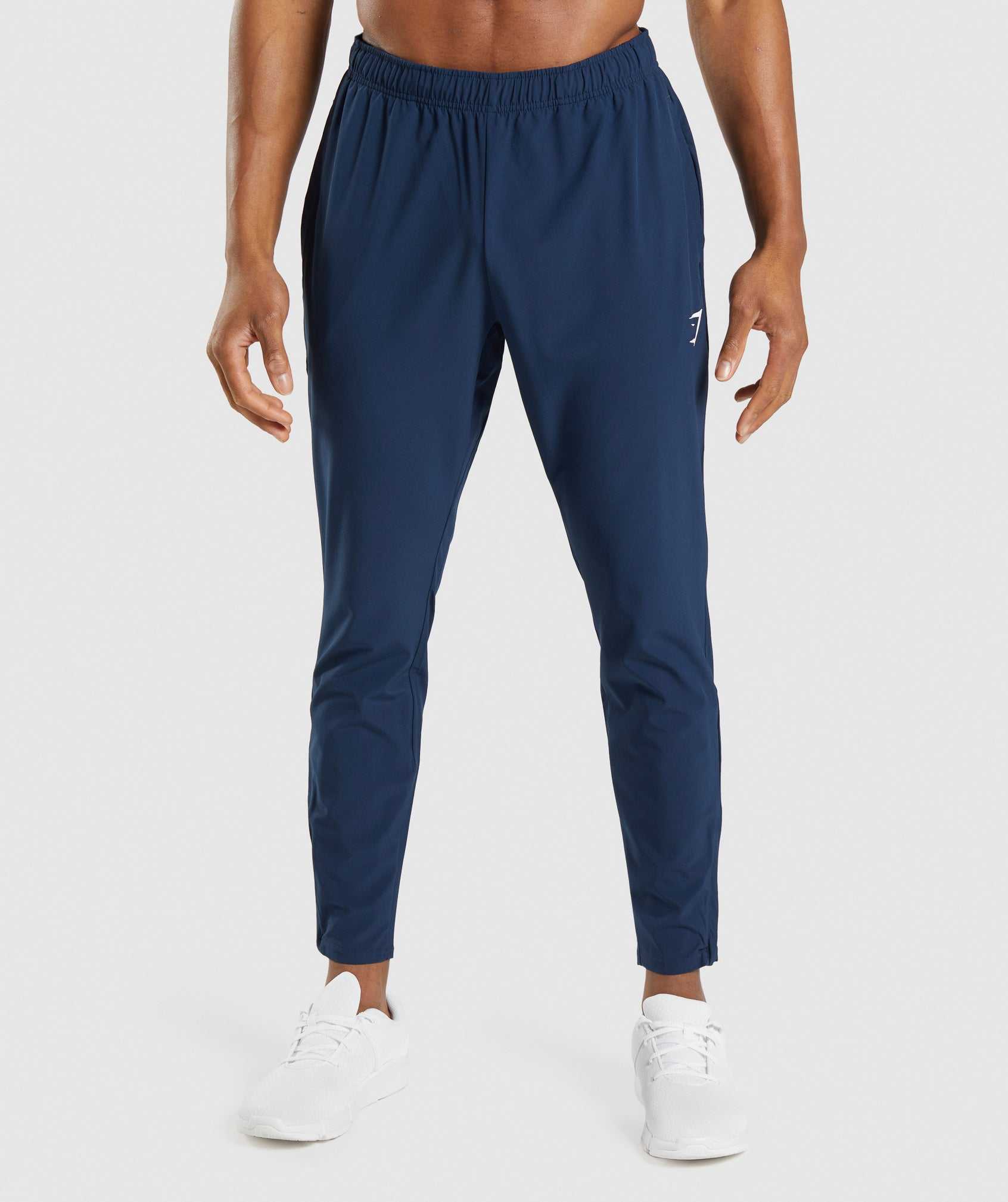 Gymshark Arrival Woven Joggingbroeken Donkerblauw | QTGD43708