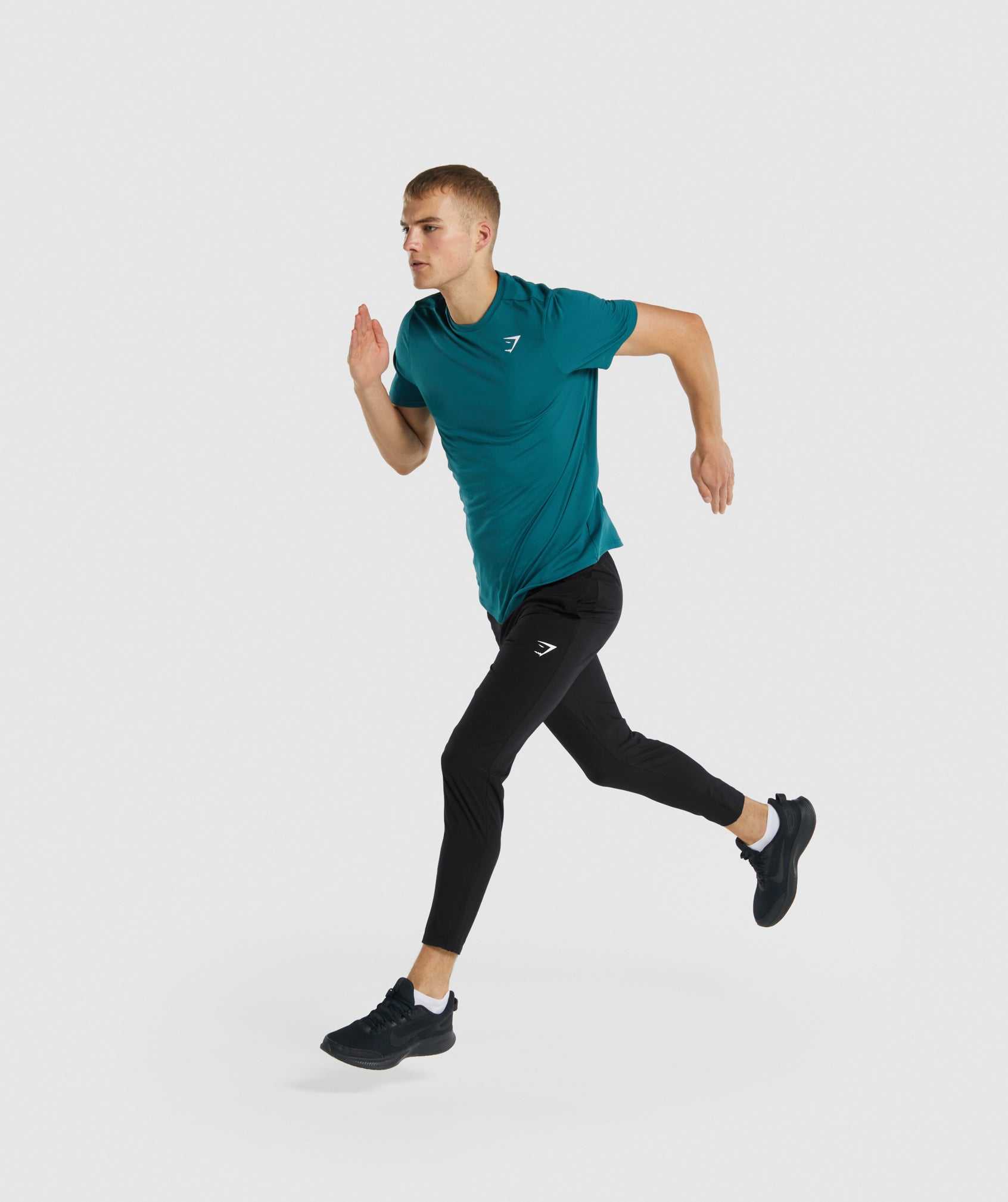 Gymshark Arrival Woven Joggingbroeken Zwart | HPSC01683