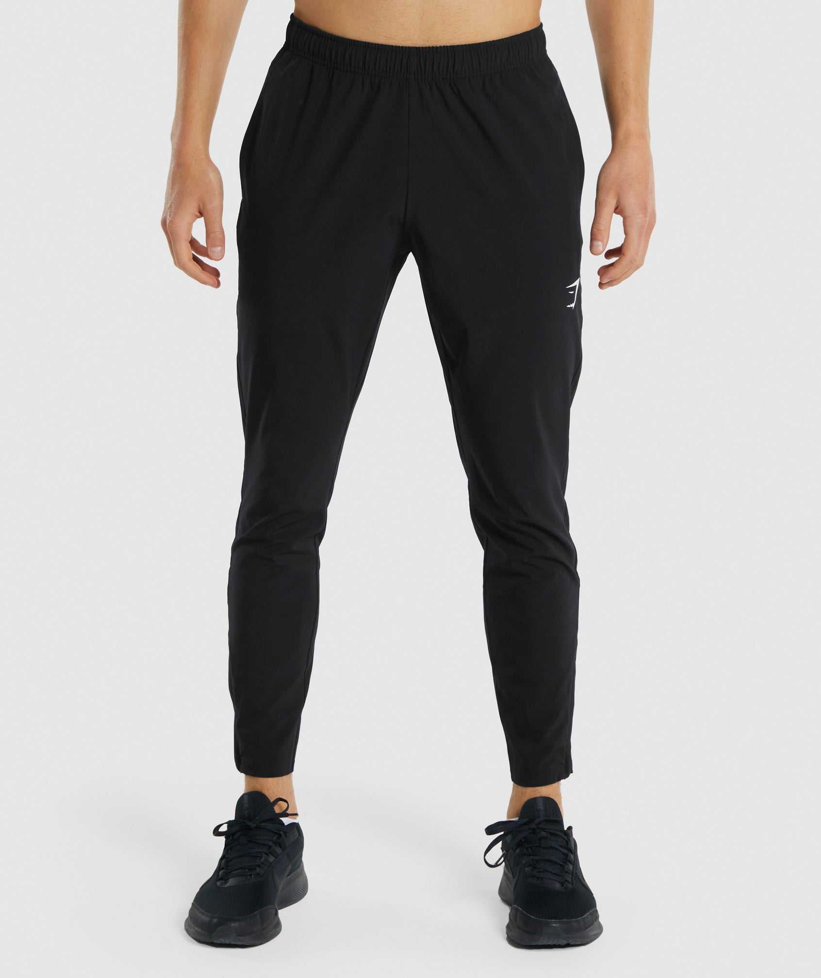 Gymshark Arrival Woven Joggingbroeken Zwart | HPSC01683