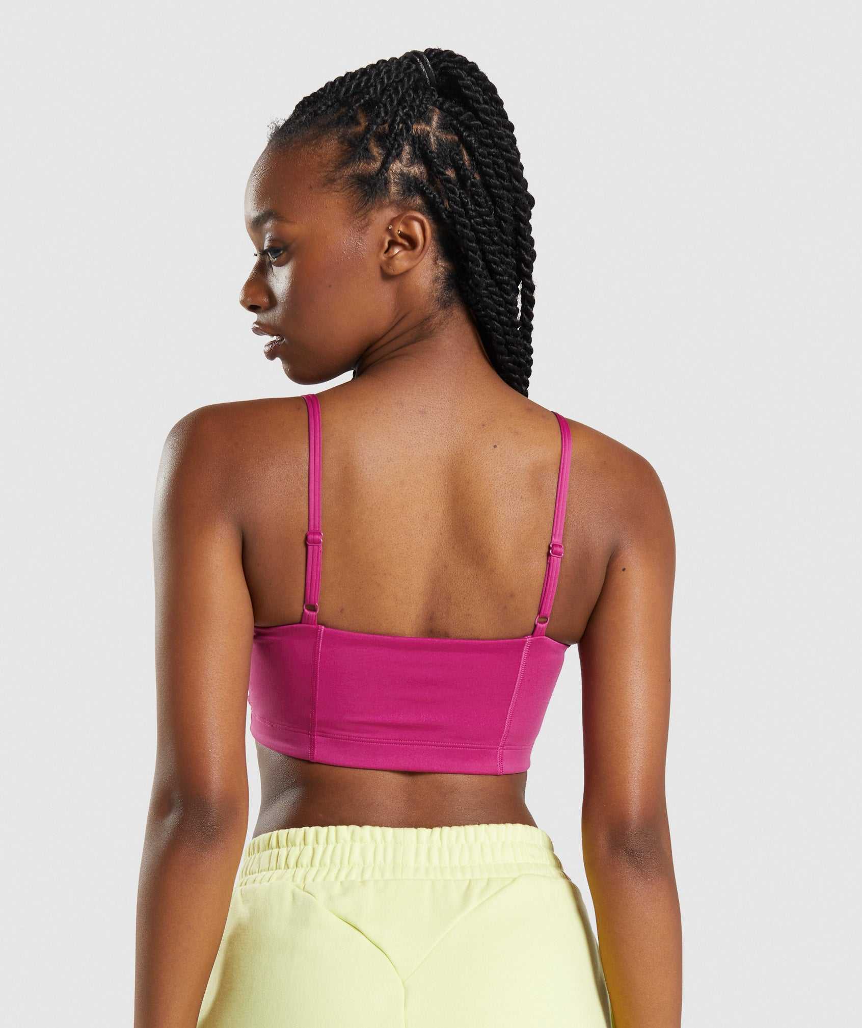 Gymshark Bandeau Sport Bh Roze | PKCI12963