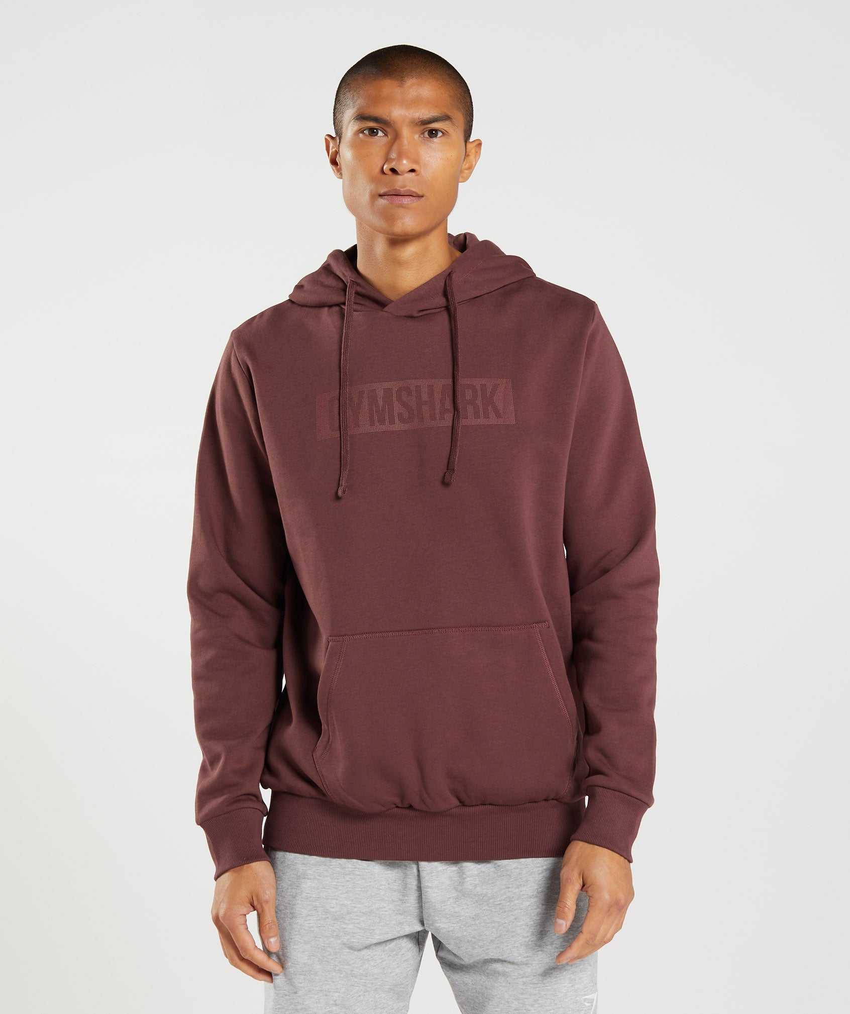 Gymshark Block Hoodie Roze Bruin | BFGW29530