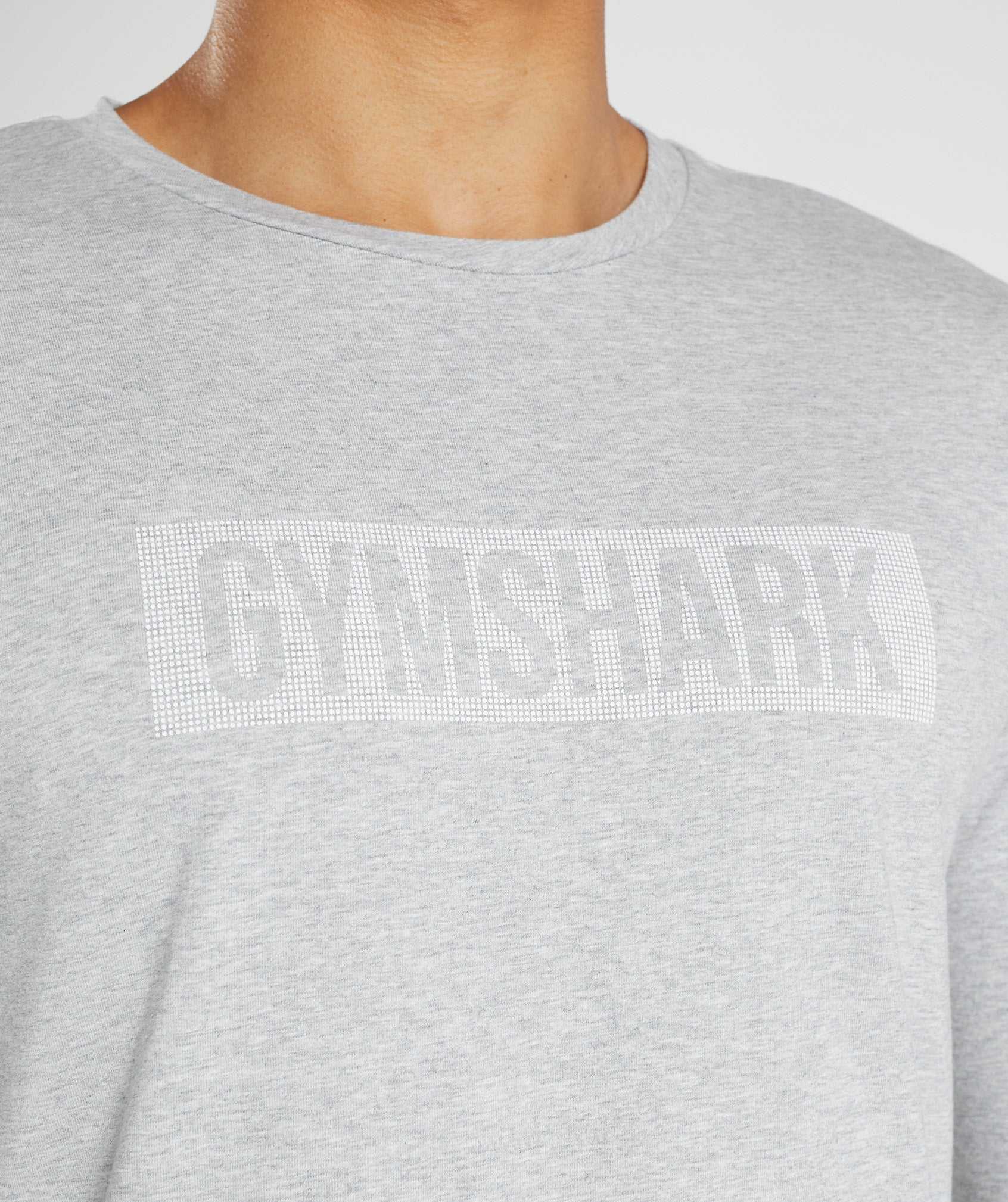 Gymshark Block Long Sleeve T-shirts Lichtgrijs | UWCL25630