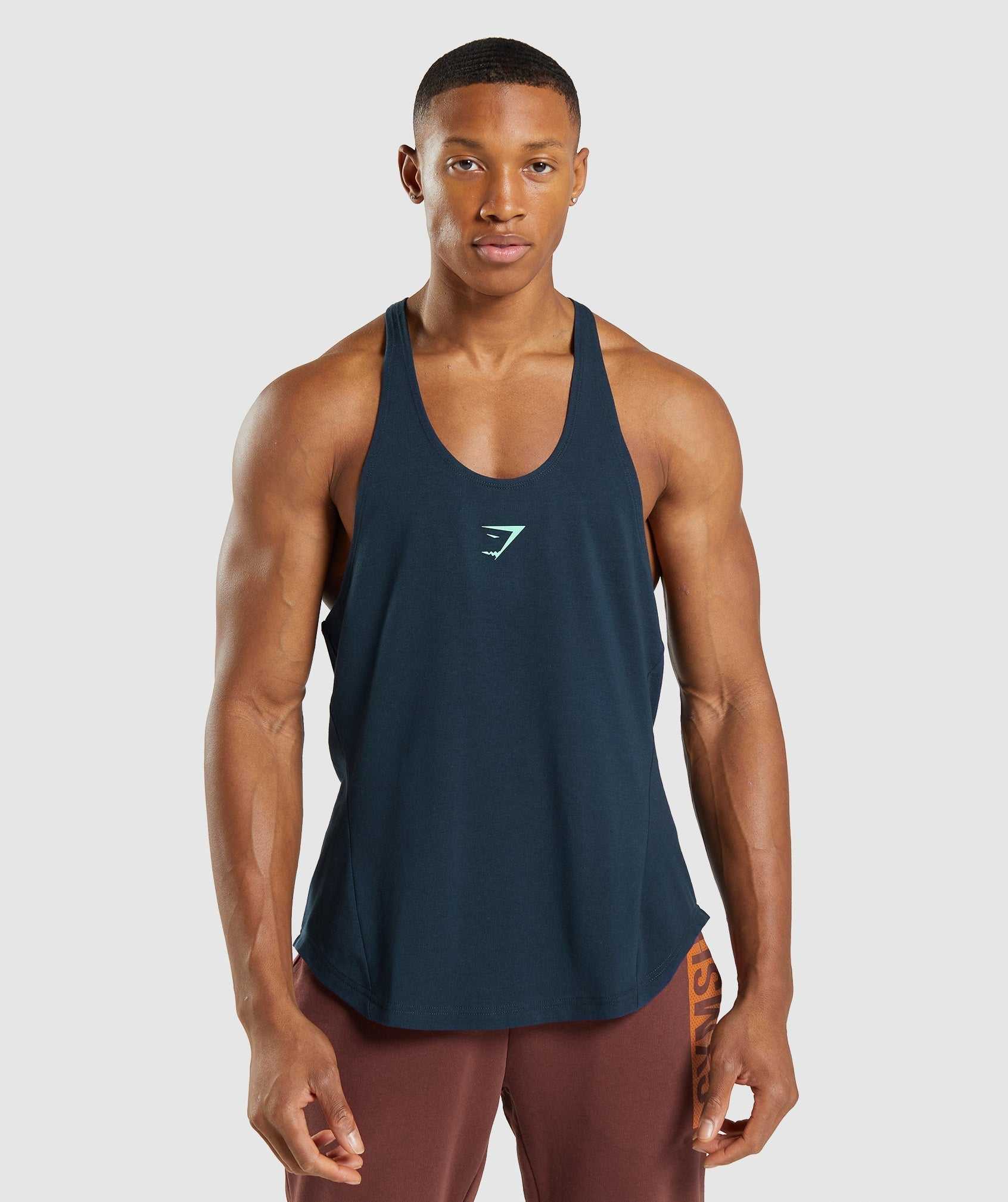 Gymshark Bold Gilet Donkerblauw | ZQVE57912